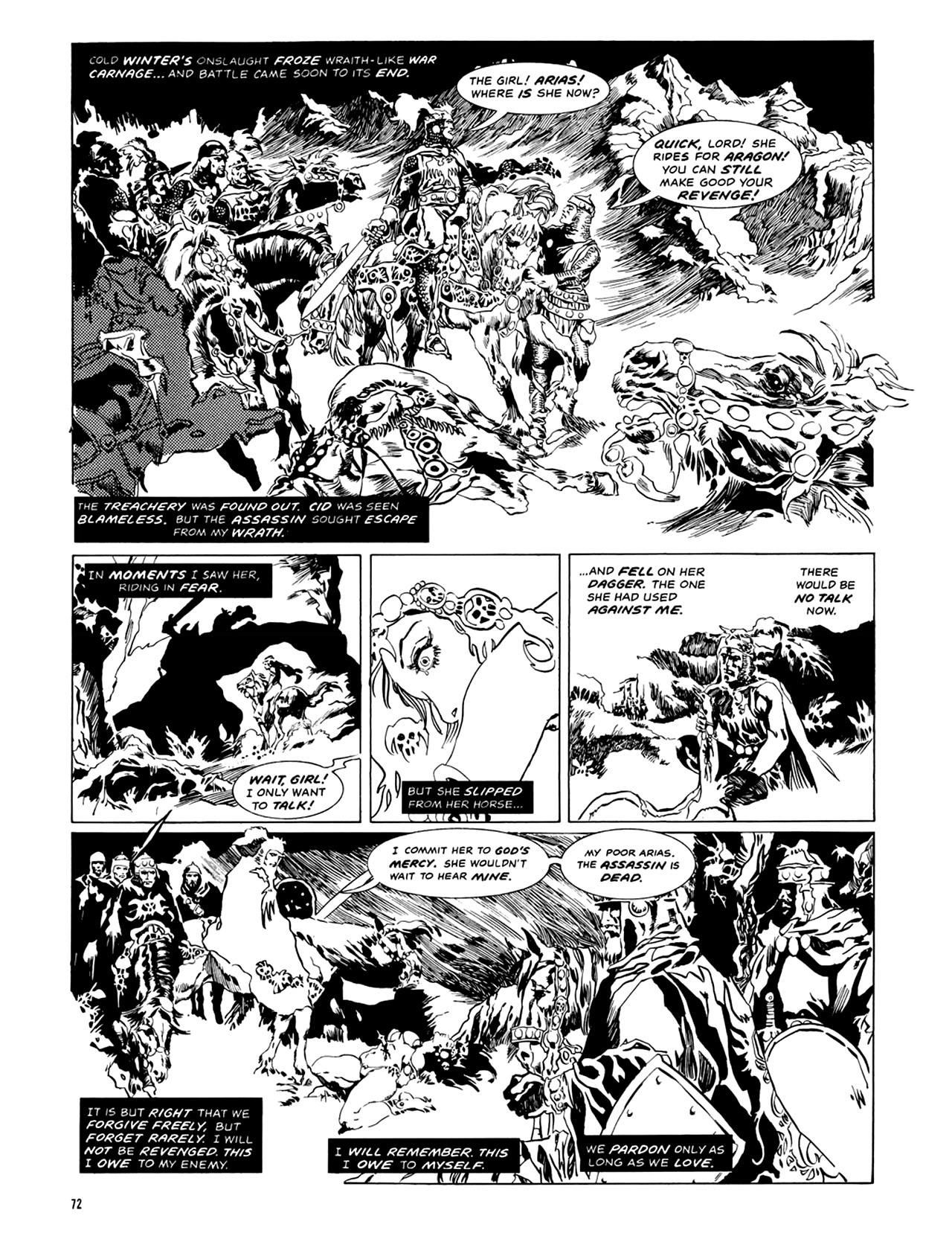 Read online Eerie Presents El Cid comic -  Issue # TPB - 72