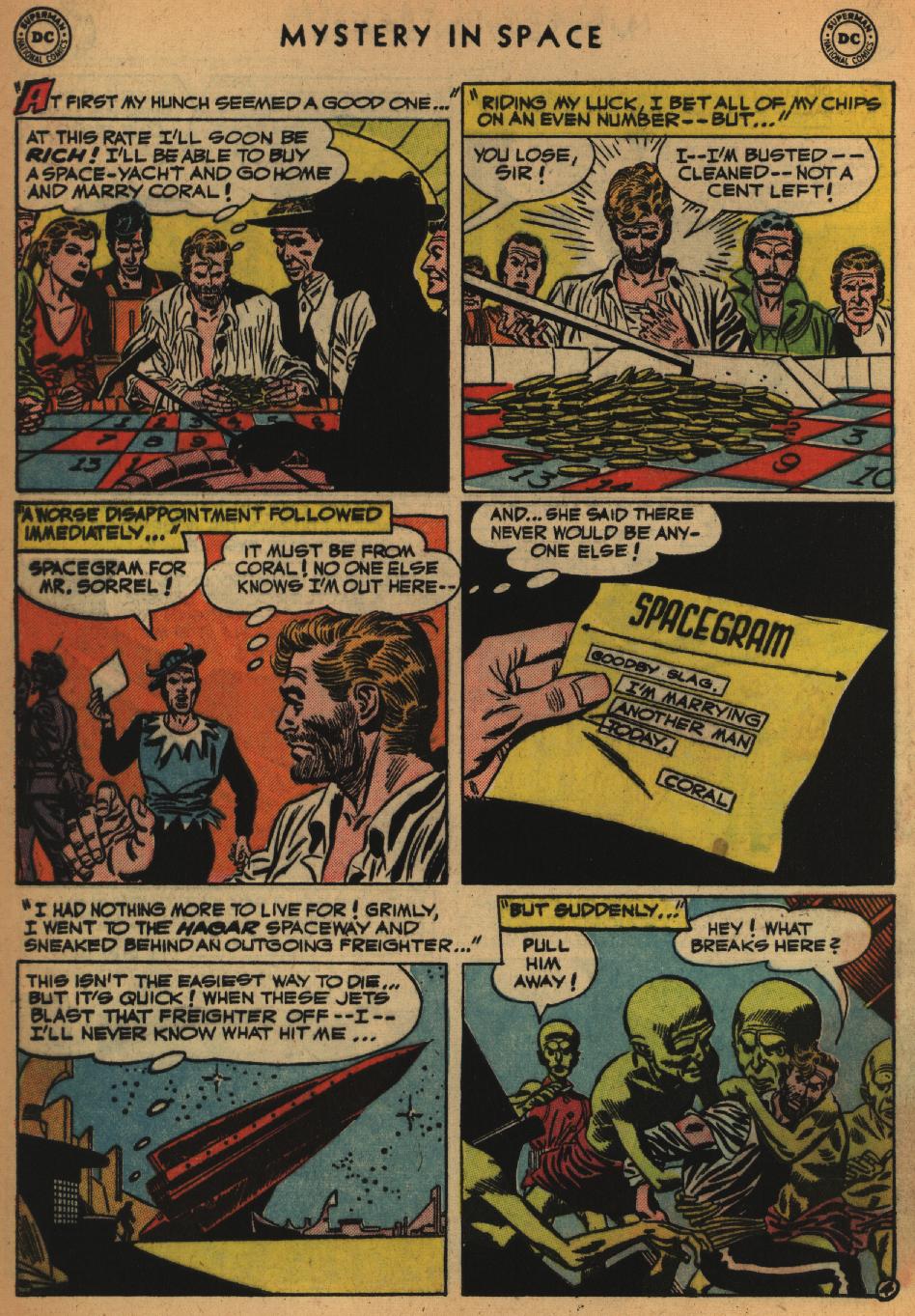 Read online Mystery in Space (1951) comic -  Issue #11 - 28