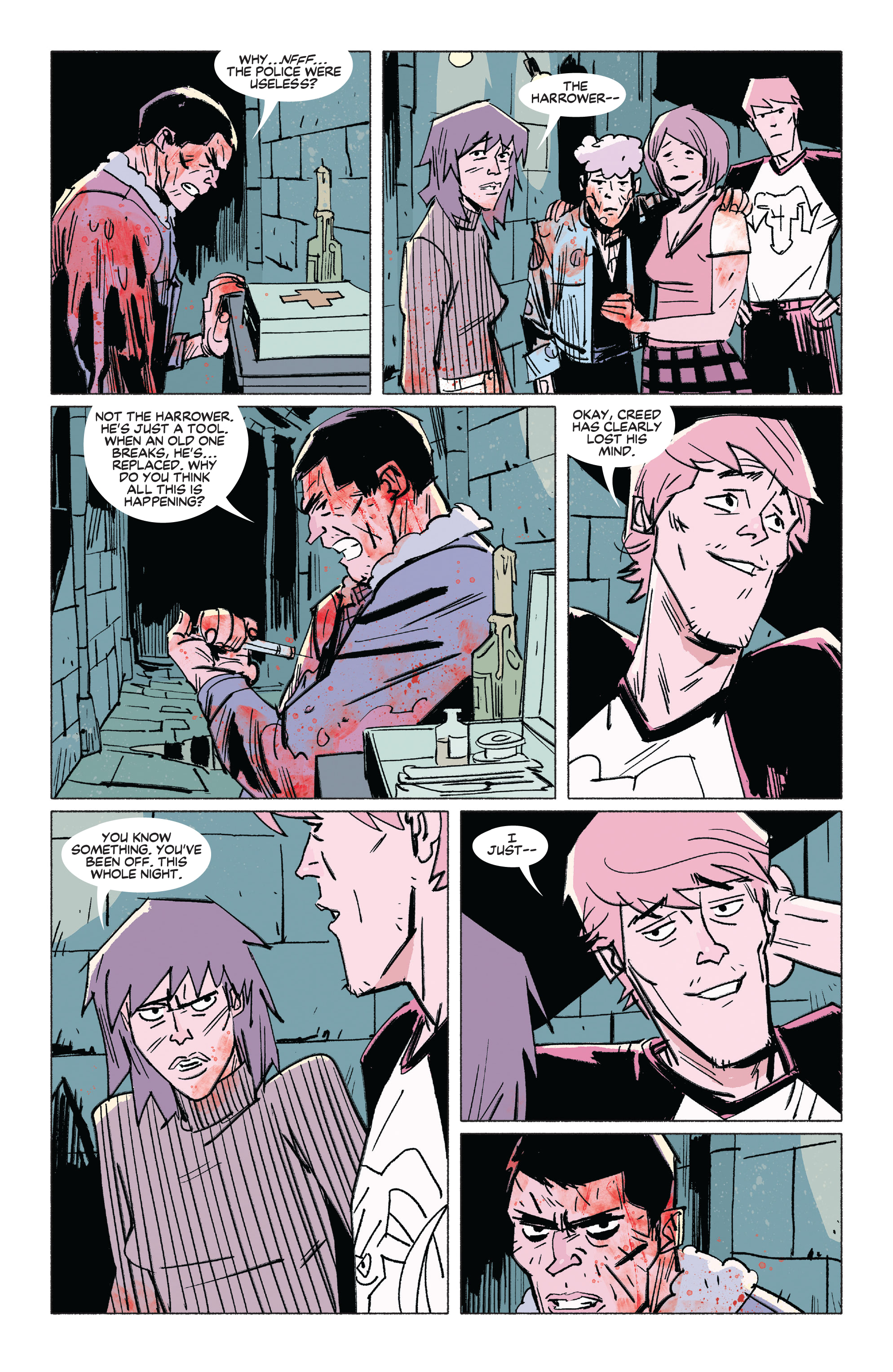 Read online Harrower comic -  Issue #3 - 15