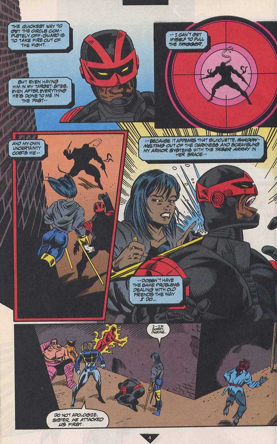 Read online Night Thrasher comic -  Issue #4 - 5
