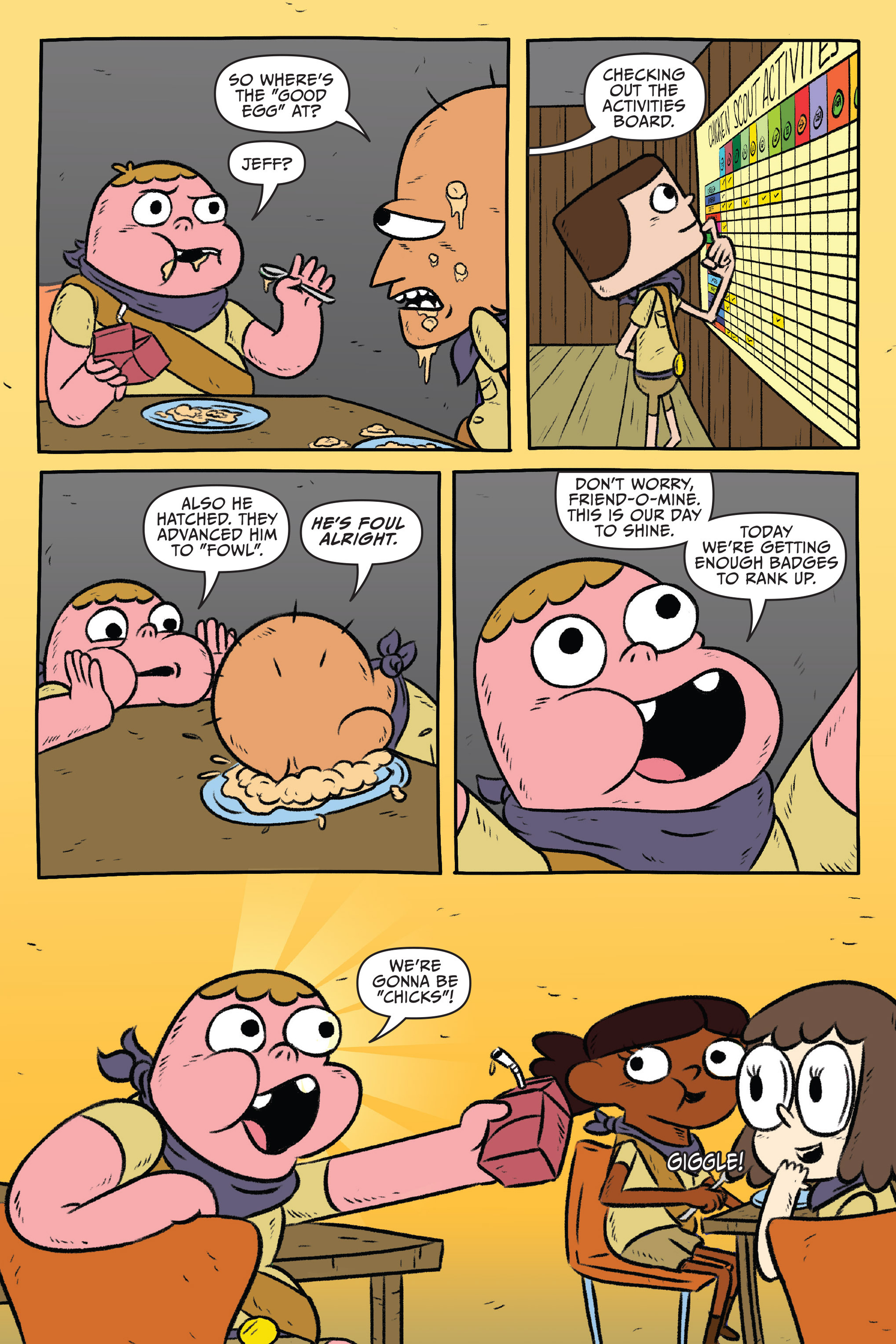Read online Clarence: Chicken Phantom comic -  Issue # Full - 32