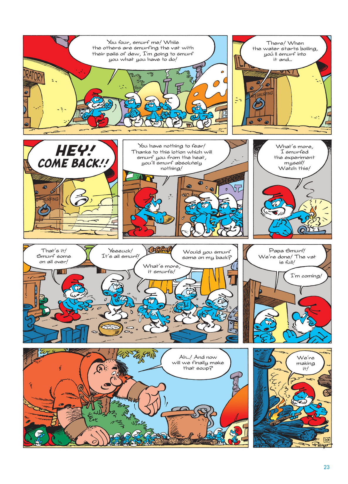 Read online The Smurfs comic -  Issue #13 - 23