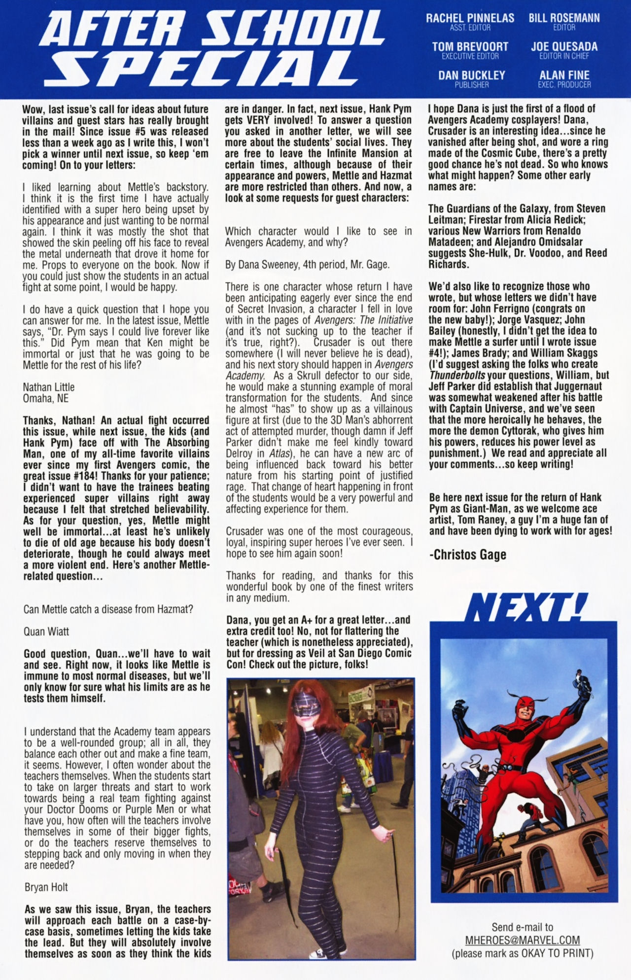 Read online Avengers Academy comic -  Issue #6 - 34