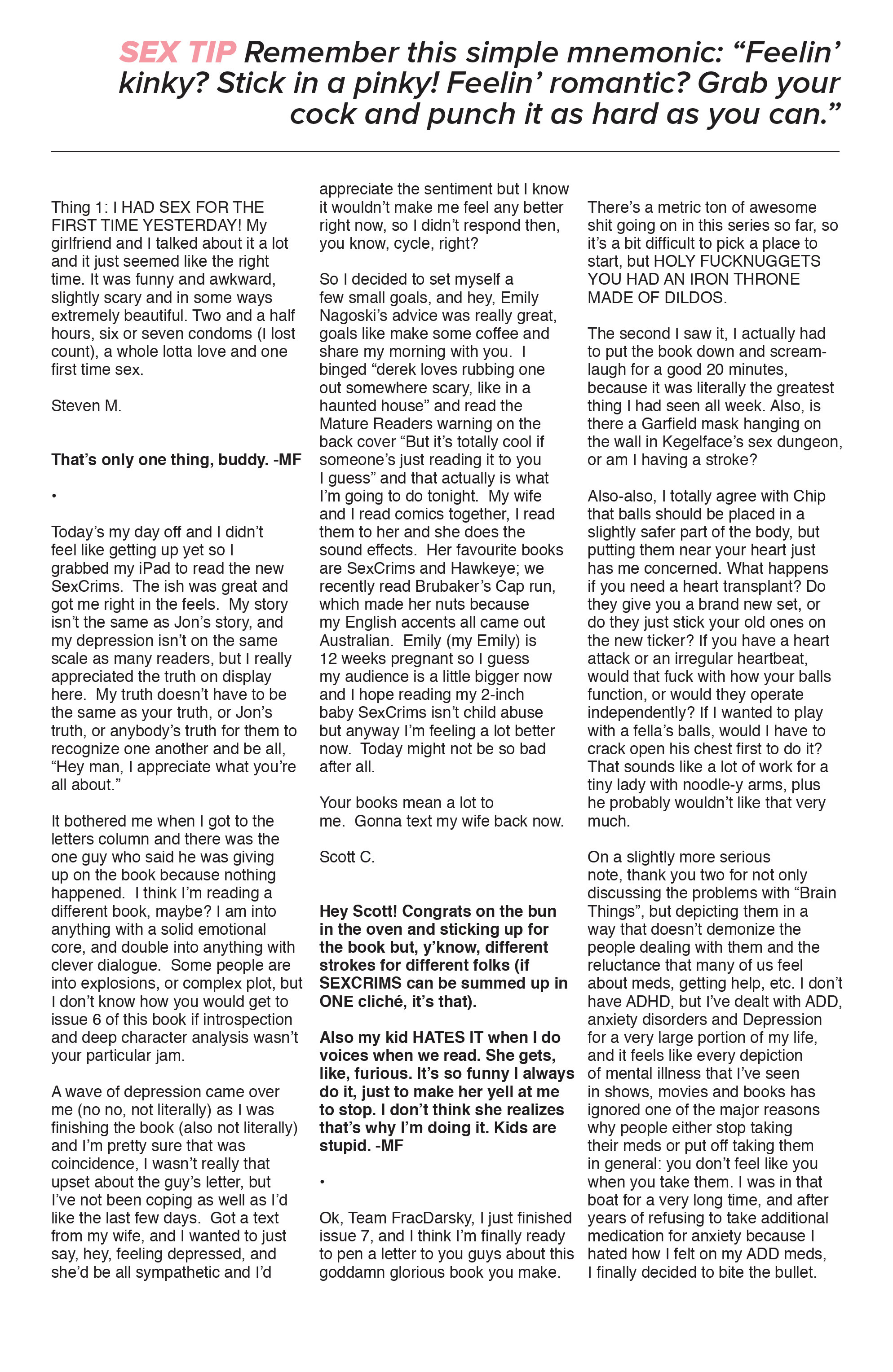 Read online Sex Criminals comic -  Issue #8 - 27