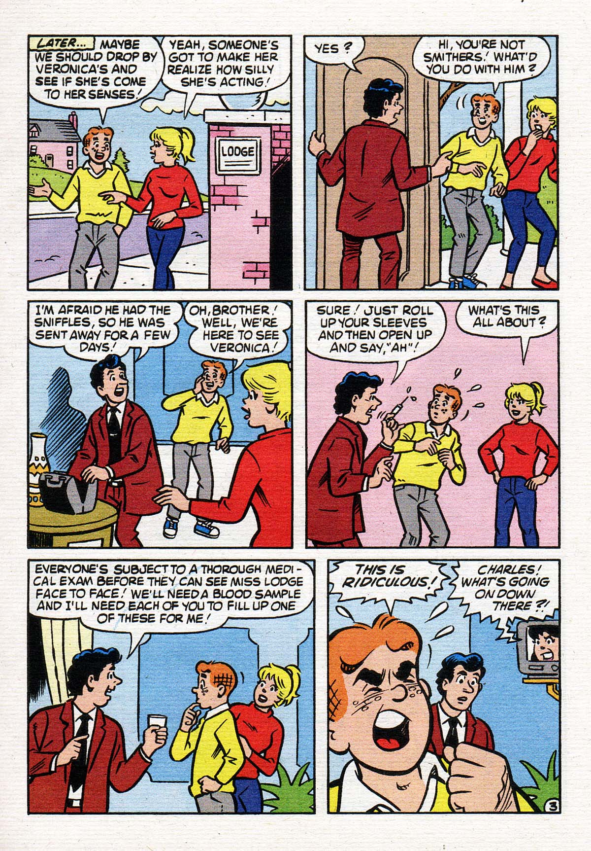 Read online Betty and Veronica Digest Magazine comic -  Issue #128 - 30