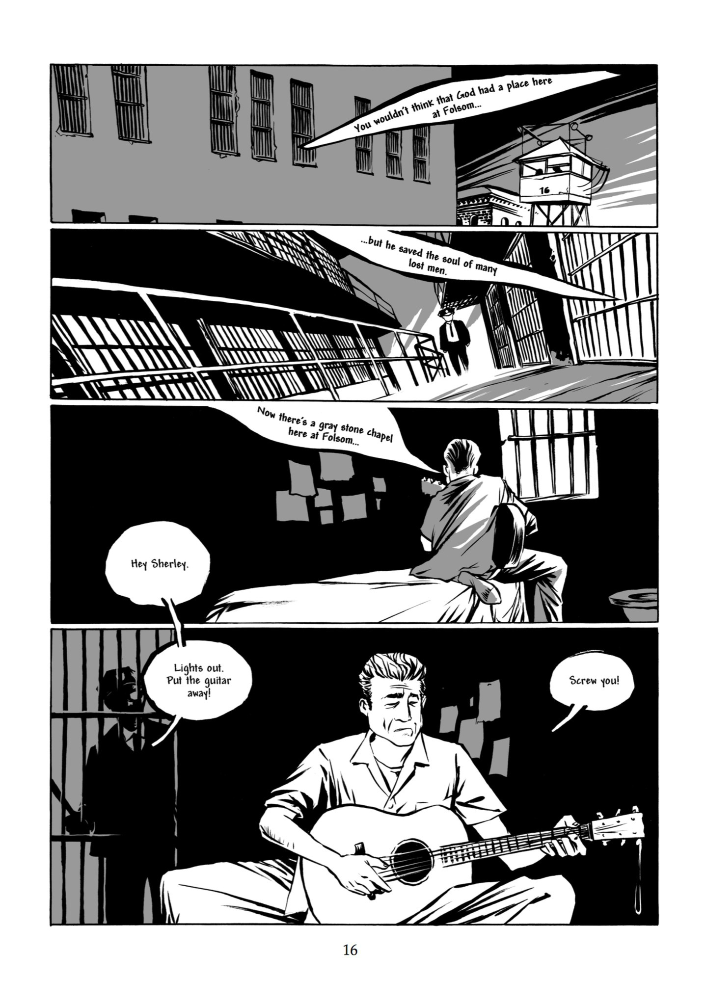 Read online Johnny Cash: I See a Darkness comic -  Issue # TPB - 13