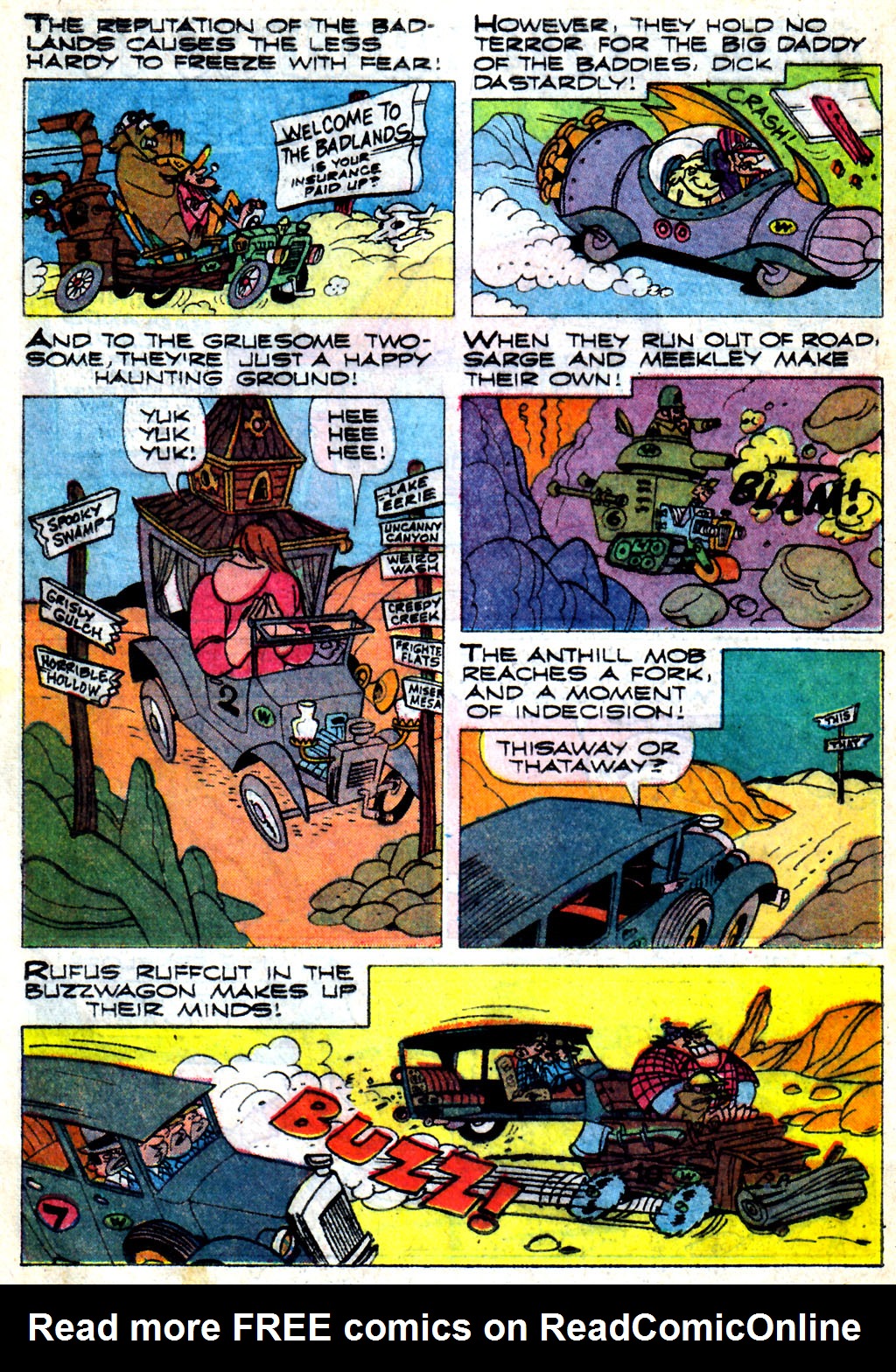 Read online Hanna-Barbera Wacky Races comic -  Issue #3 - 13