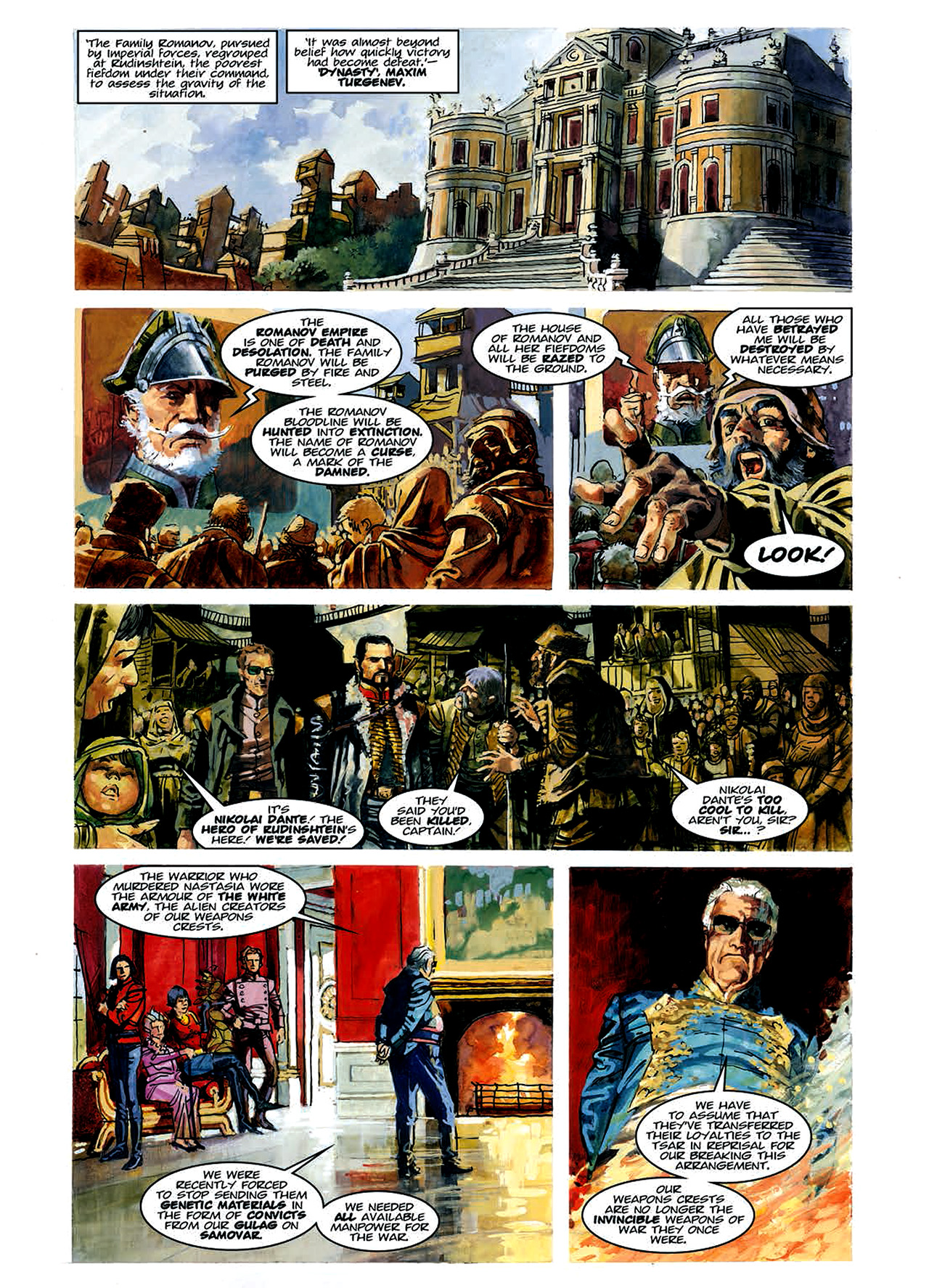 Read online Nikolai Dante comic -  Issue # TPB 5 - 86