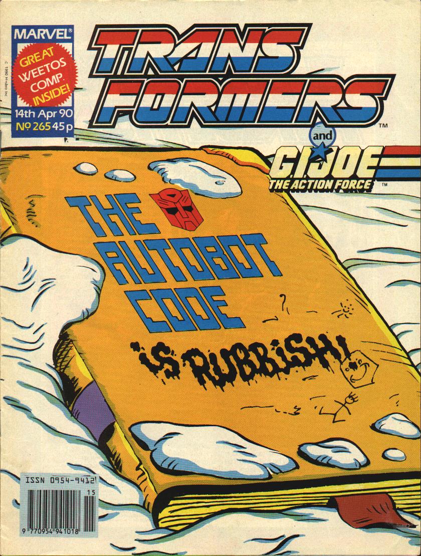 Read online The Transformers (UK) comic -  Issue #265 - 1