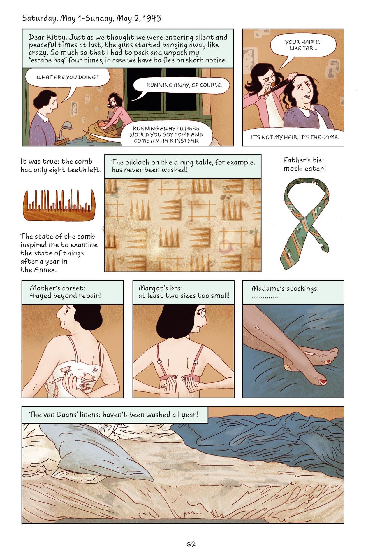 Read online Anne Frank’s Diary: The Graphic Adaptation comic -  Issue # TPB - 65