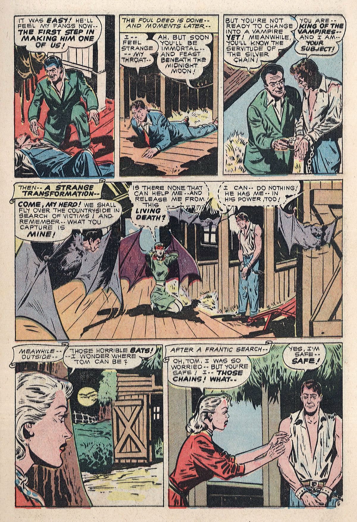 Read online Out of the Night comic -  Issue #1 - 7