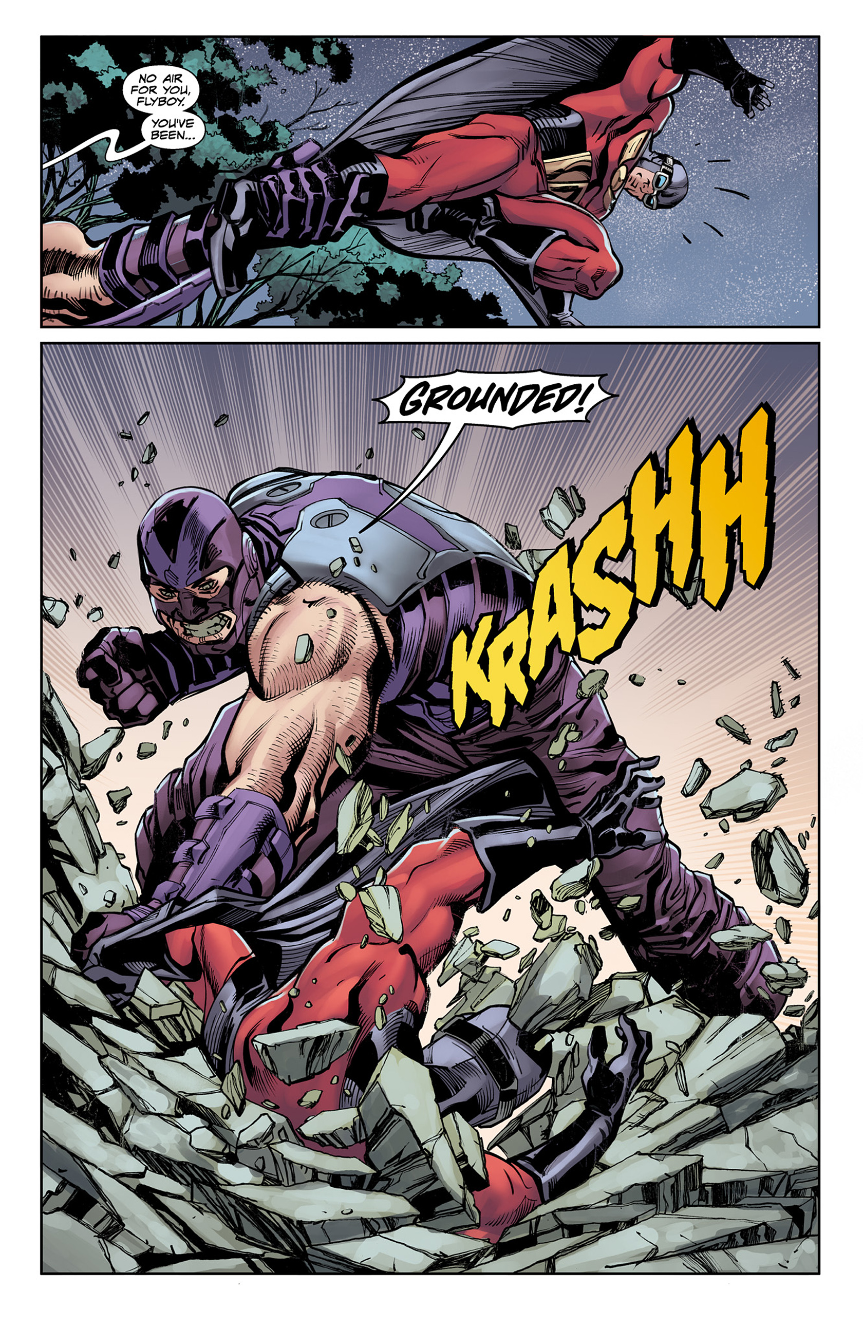 Read online Captain Midnight comic -  Issue #6 - 17