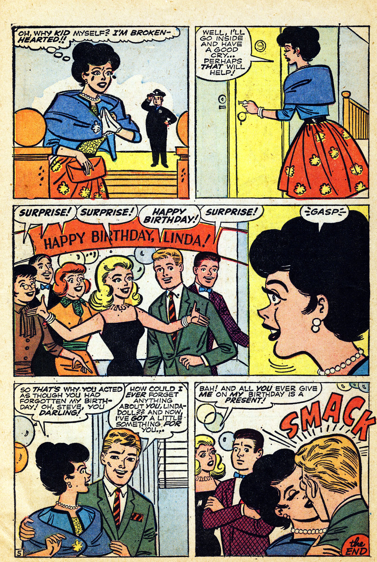 Read online Linda Carter, Student Nurse comic -  Issue #5 - 14