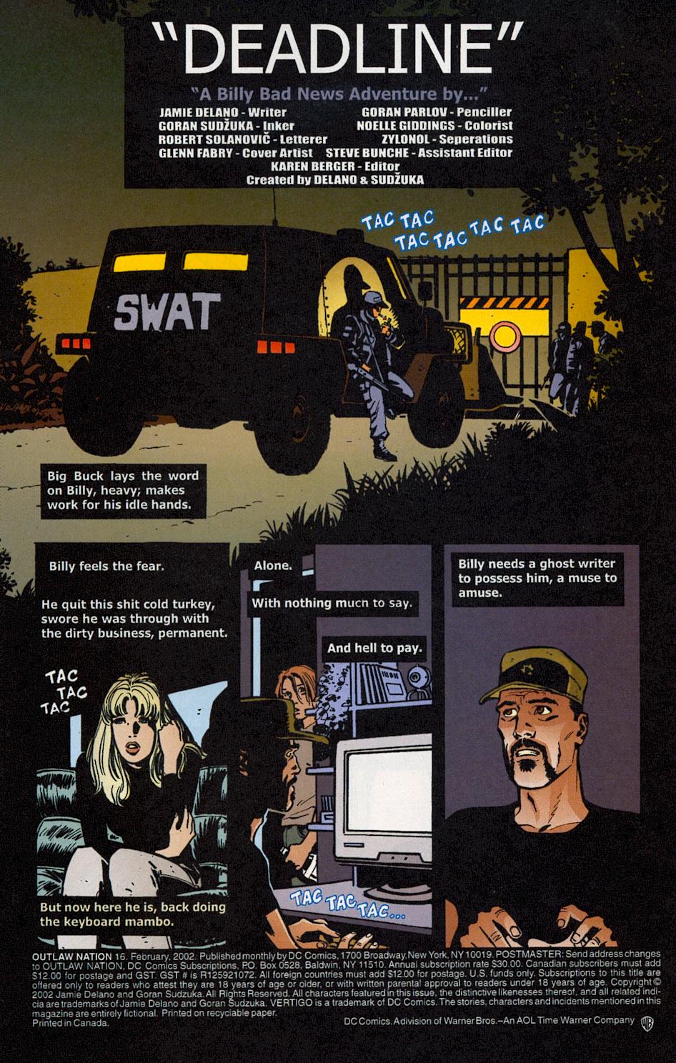 Read online Outlaw Nation comic -  Issue #16 - 2
