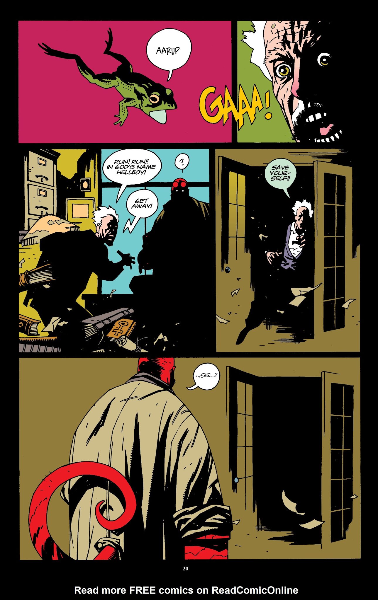 Read online Hellboy Omnibus comic -  Issue # TPB 1 (Part 1) - 21