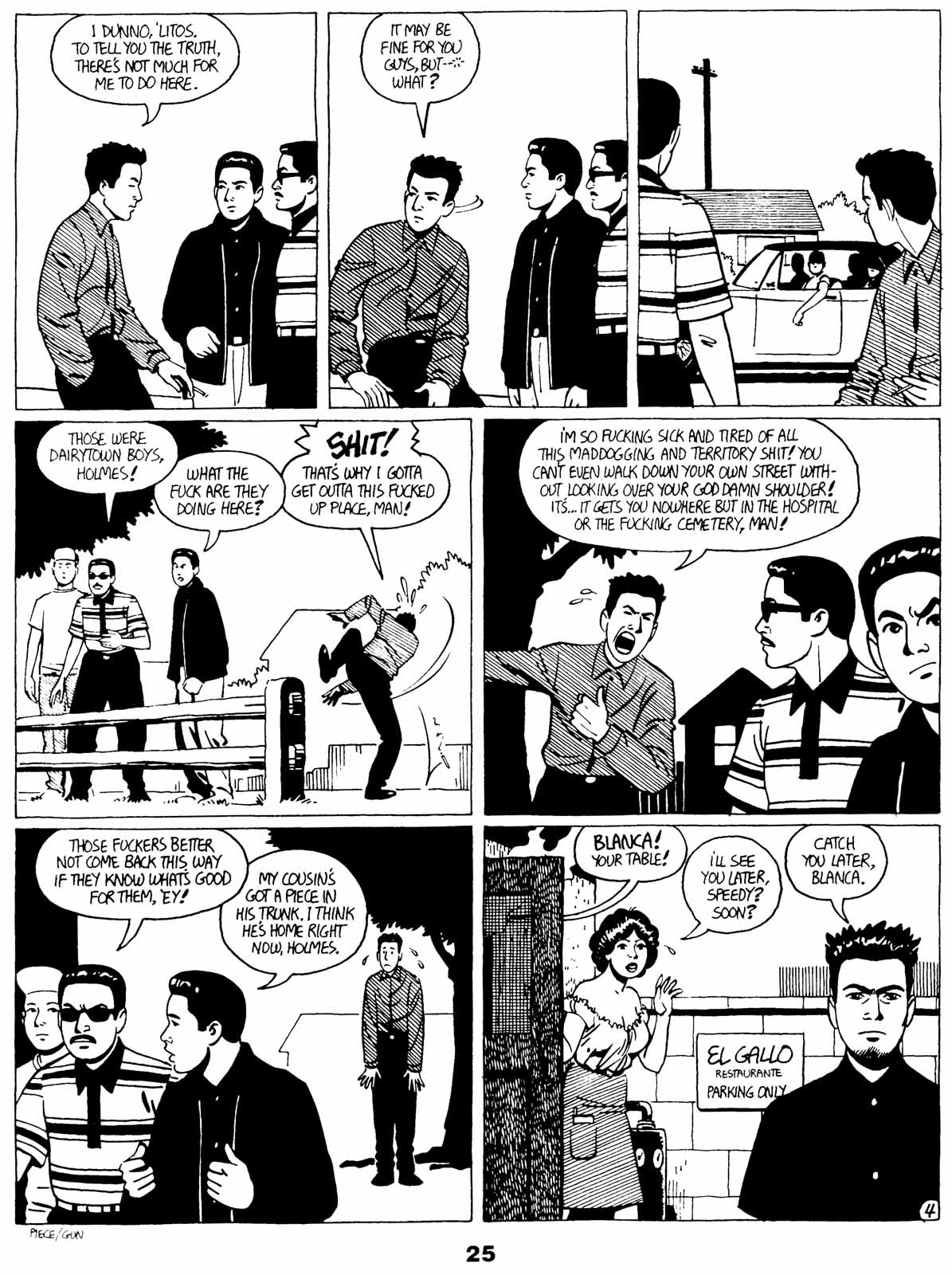 Read online Love and Rockets (1982) comic -  Issue #21 - 27