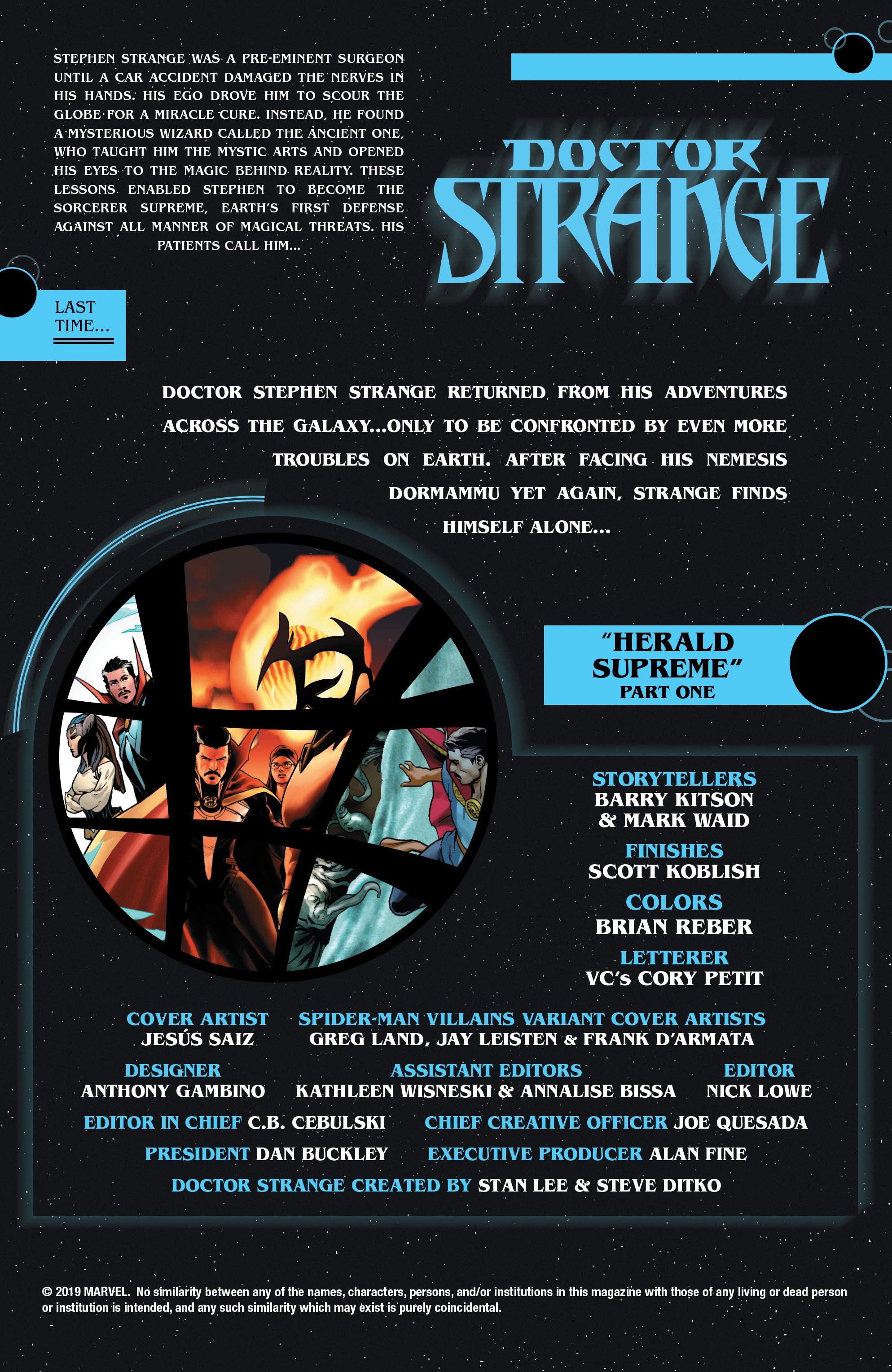Read online Doctor Strange (2018) comic -  Issue #12 - 2