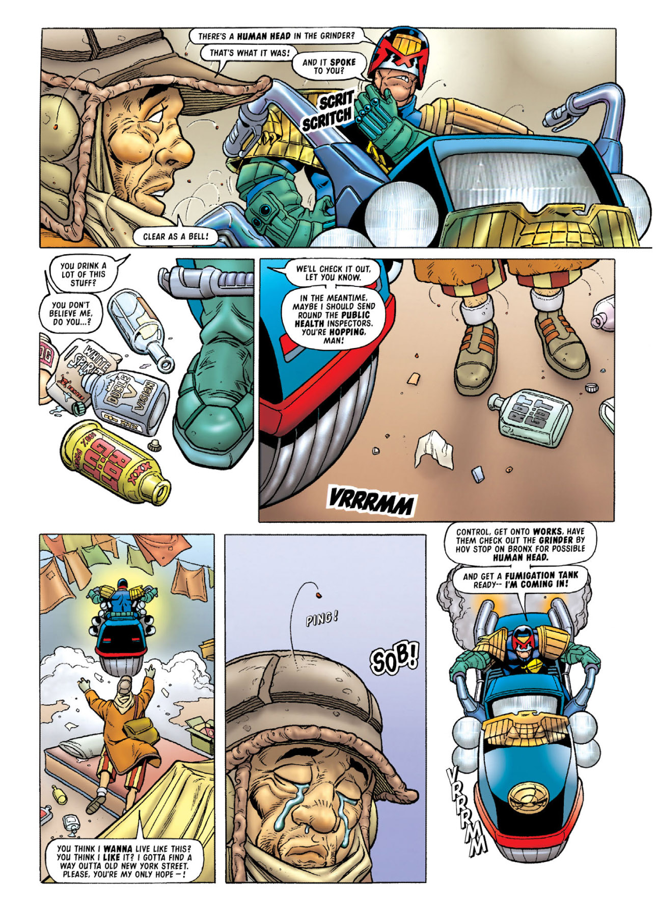 Read online Judge Dredd: The Complete Case Files comic -  Issue # TPB 27 - 125