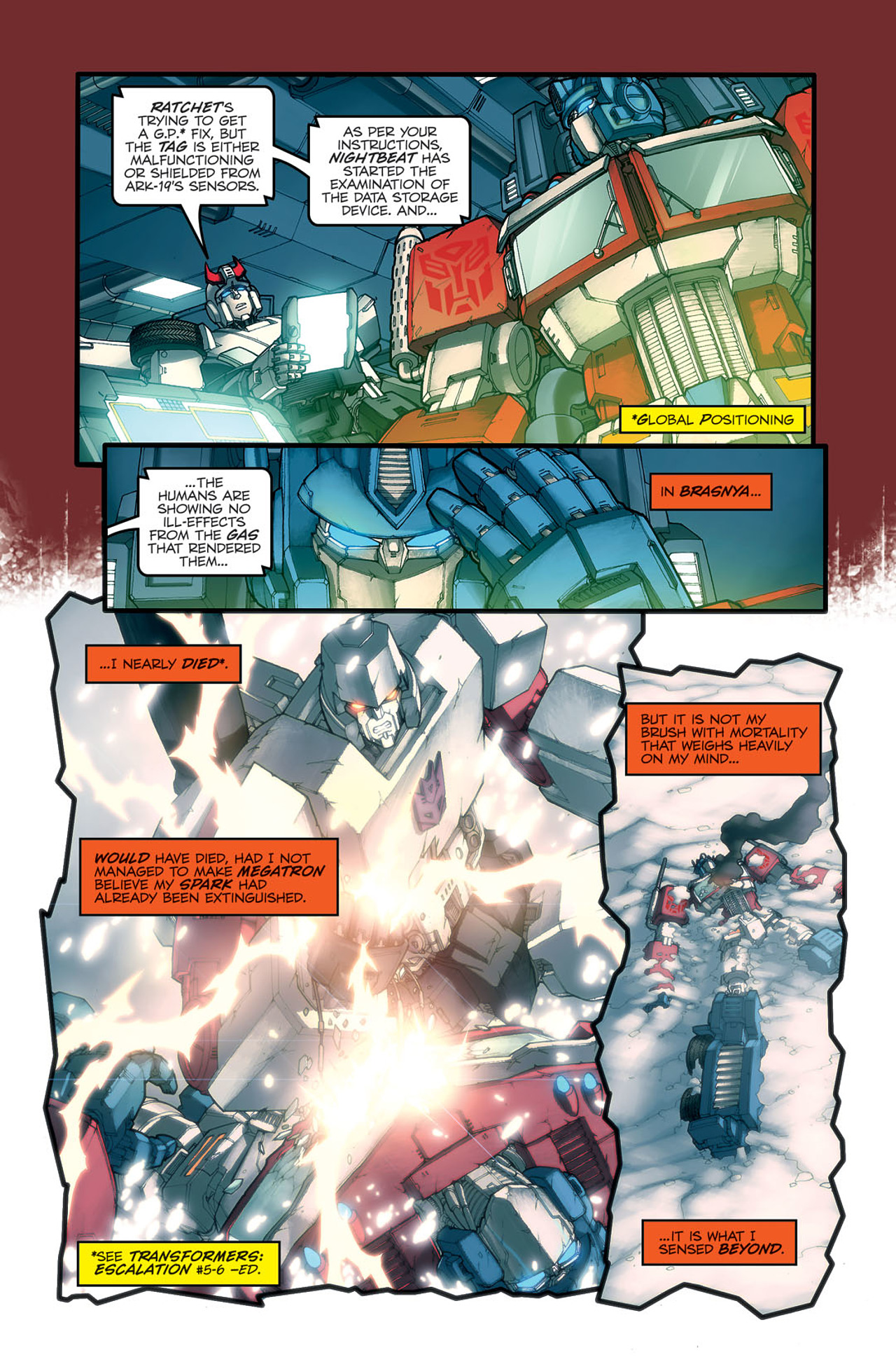 Read online Transformers Spotlight: Optimus Prime comic -  Issue # Full - 5