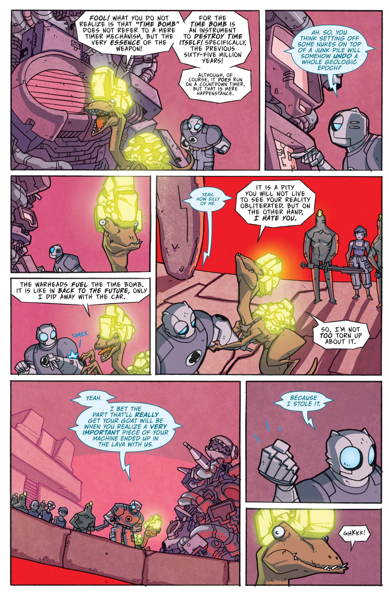 Read online Atomic Robo and the Savage Sword of Dr. Dinosaur comic -  Issue #2 - 13