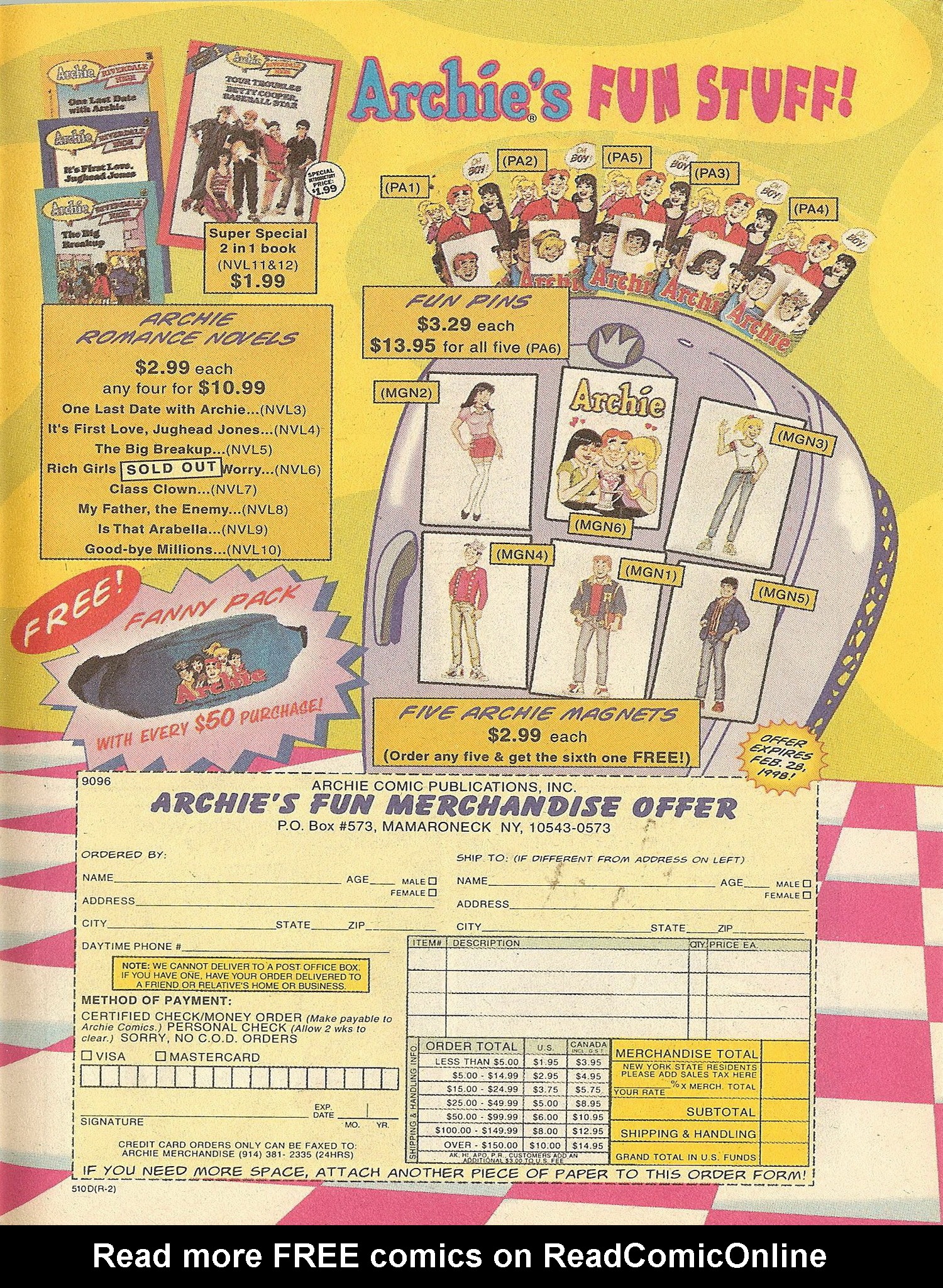 Read online Betty and Veronica Digest Magazine comic -  Issue #93 - 48