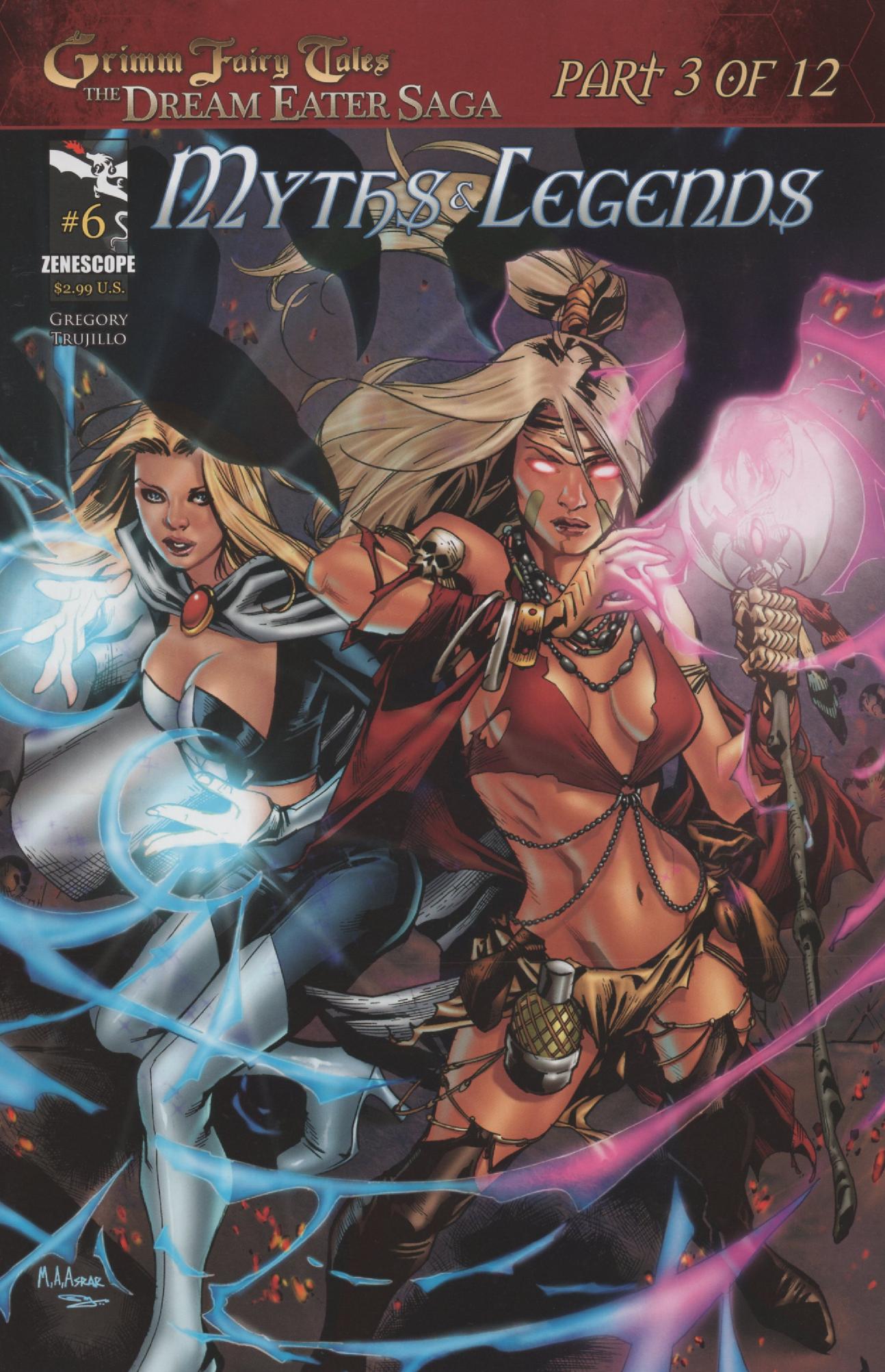Read online Grimm Fairy Tales: The Dream Eater Saga comic -  Issue #3 - 2