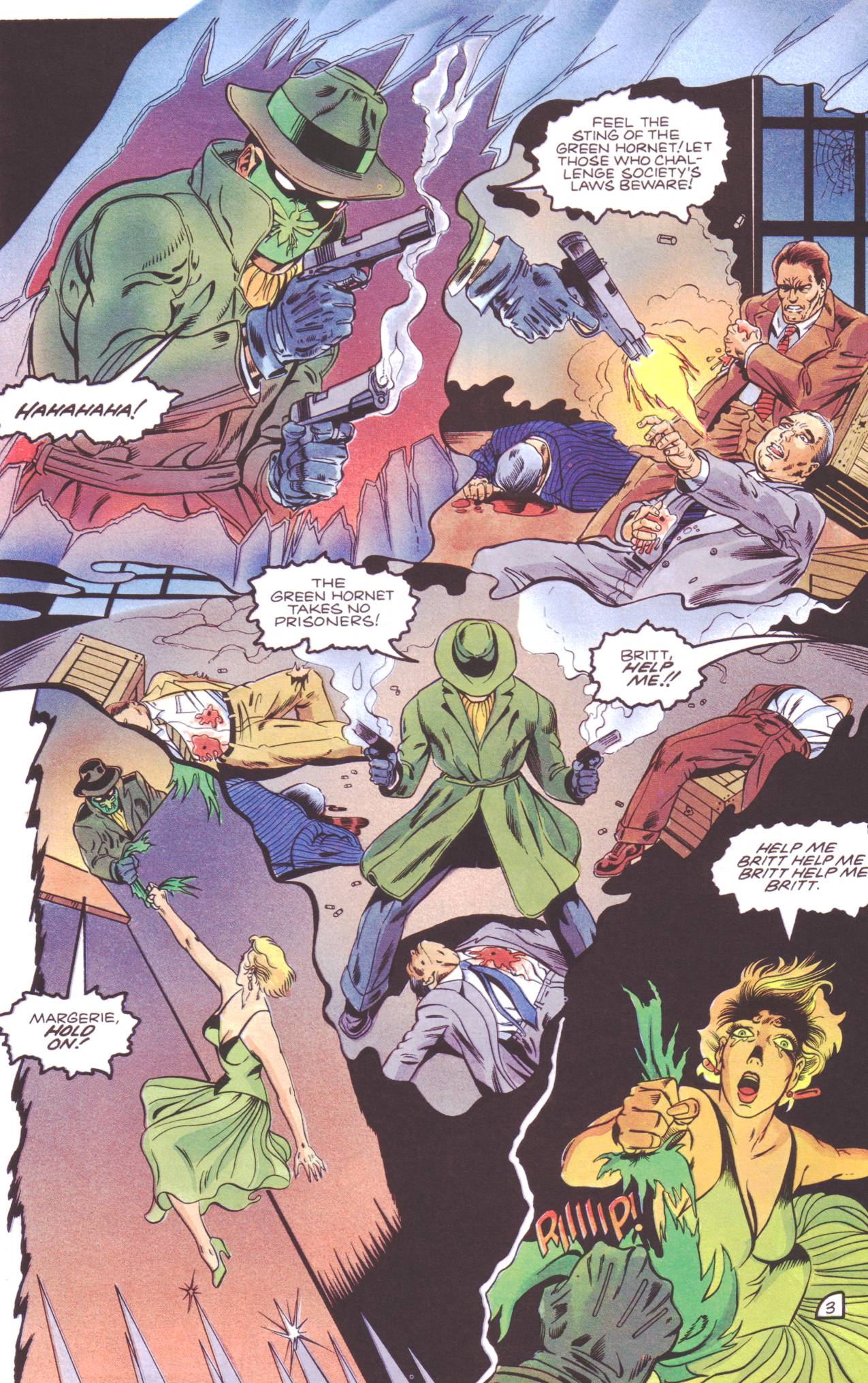 Read online Tales of the Green Hornet (1992) comic -  Issue #2 - 4