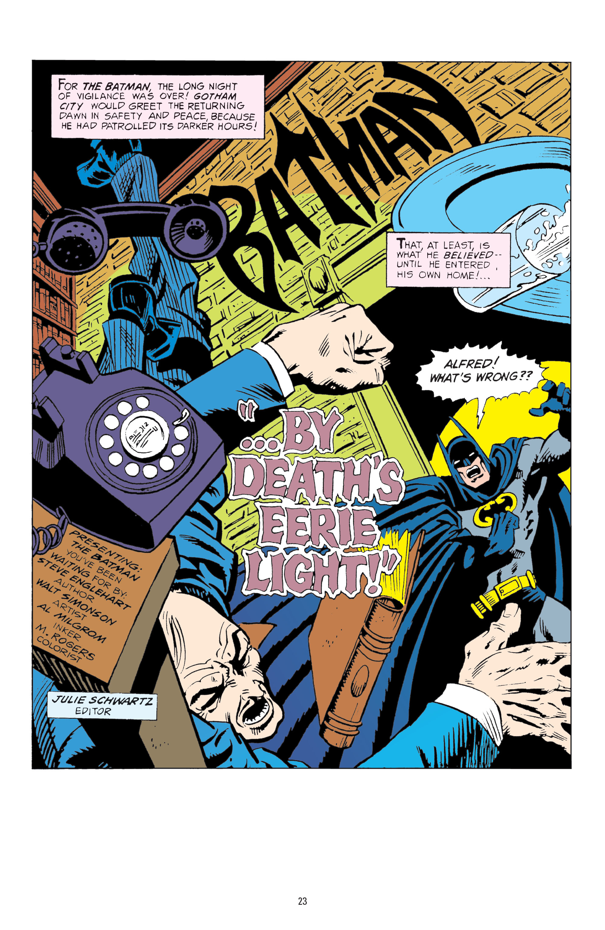 Read online Tales of the Batman: Steve Englehart comic -  Issue # TPB (Part 1) - 22