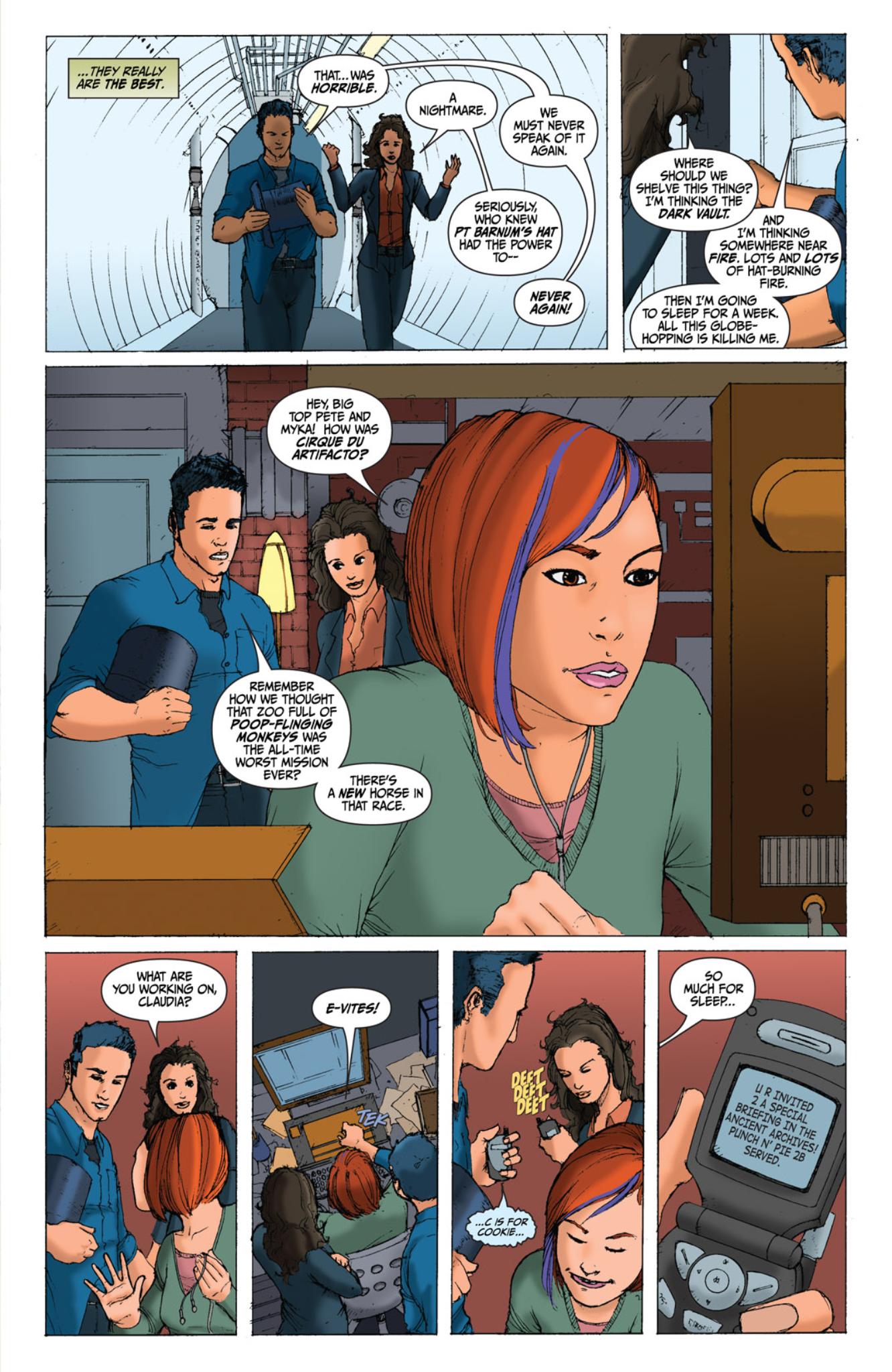 Read online Warehouse 13 comic -  Issue #4 - 6