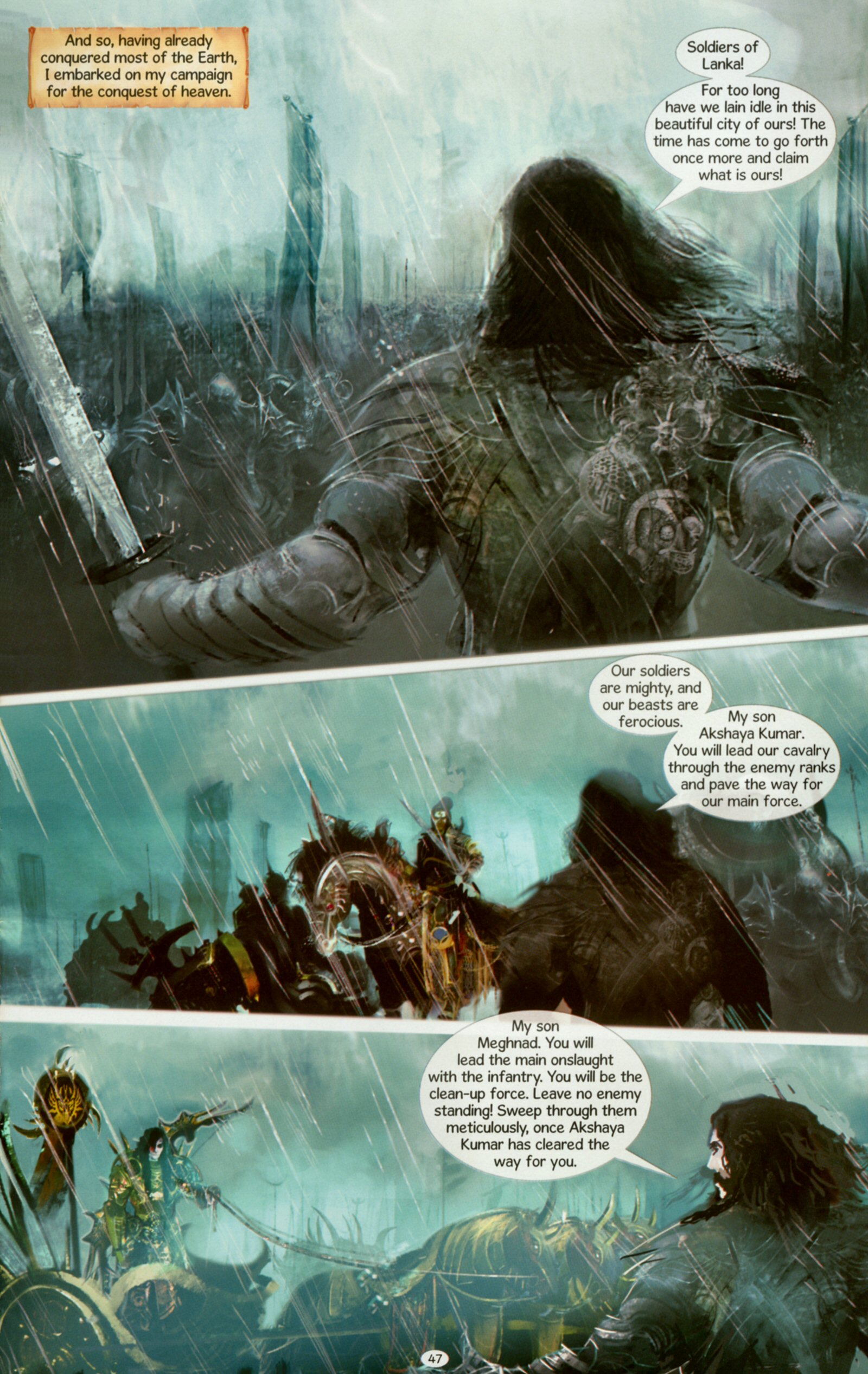 Read online Ravana: Roar of the Demon King comic -  Issue # Full - 51