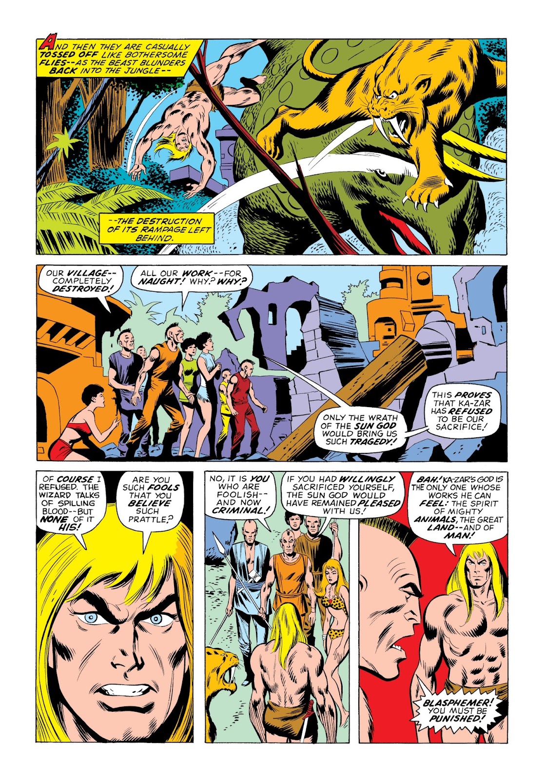 Marvel Masterworks: Ka-Zar issue TPB 2 - Page 228