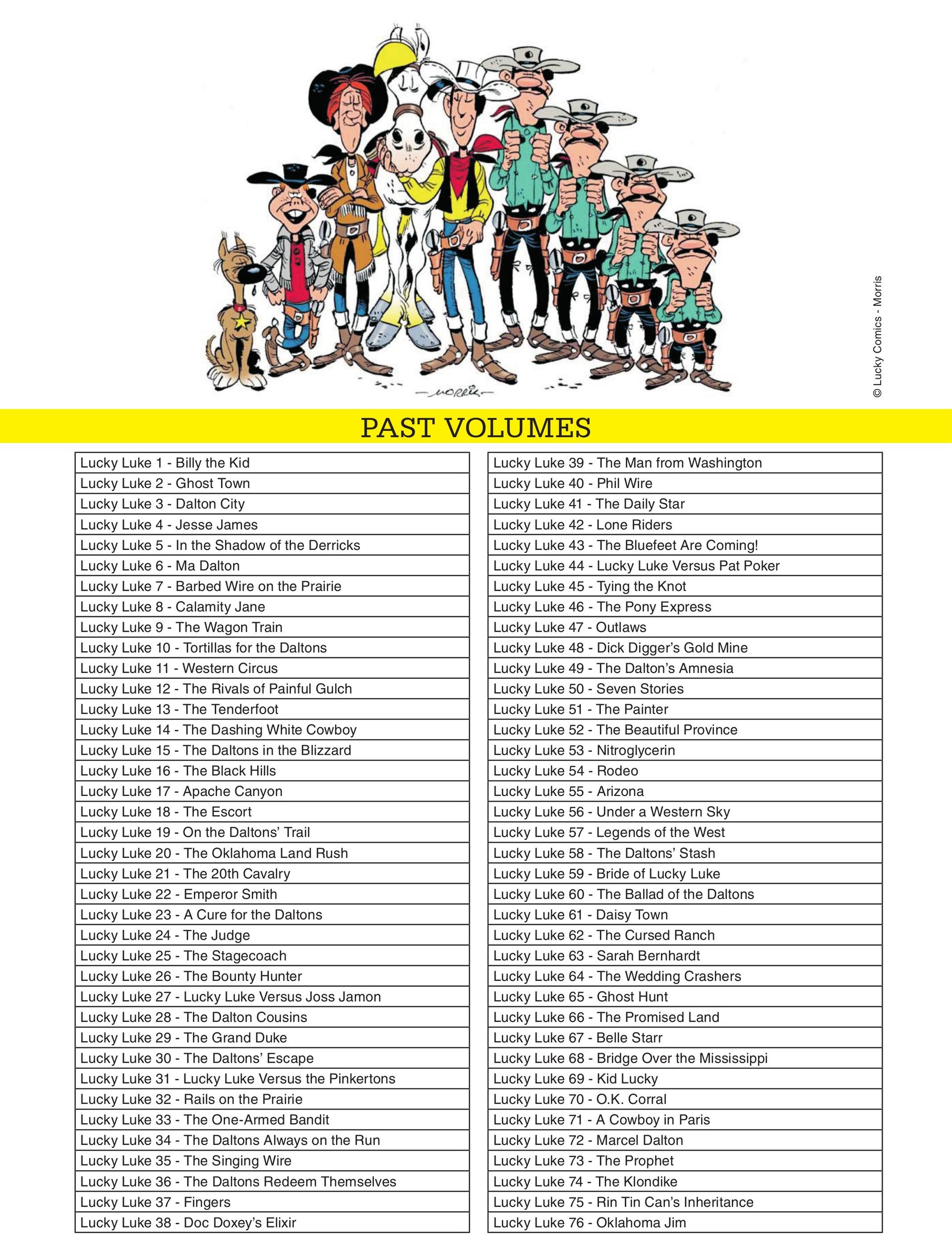 Read online A Lucky Luke Adventure comic -  Issue #76 - 50