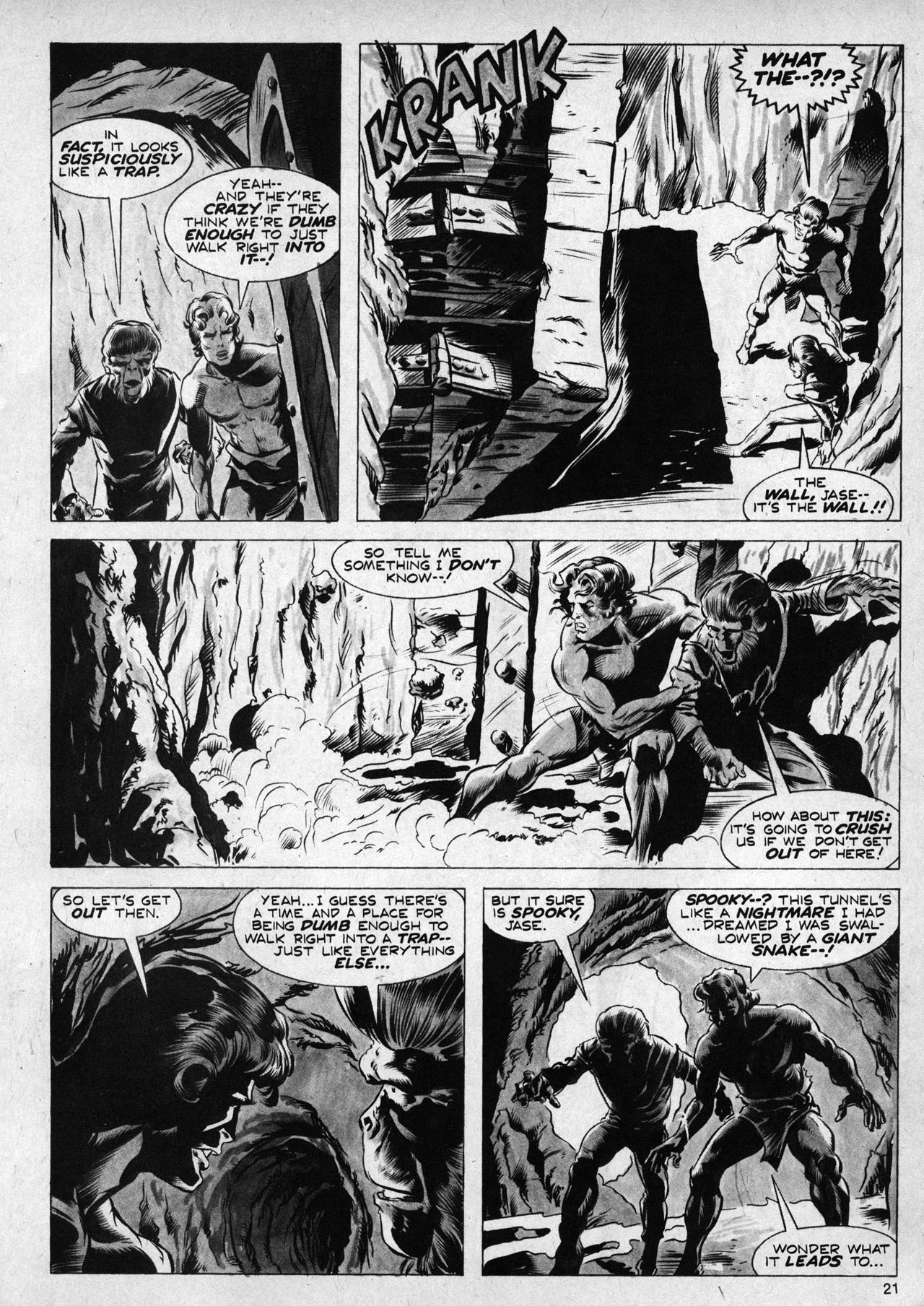 Read online Planet of the Apes comic -  Issue #3 - 21