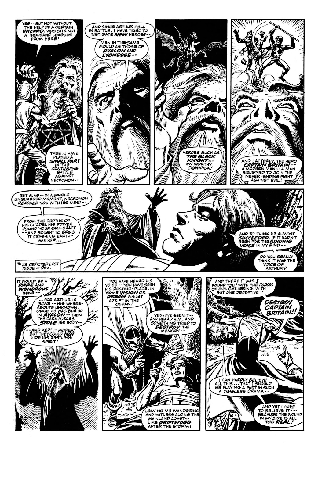 Captain Britain Omnibus issue TPB (Part 6) - Page 71