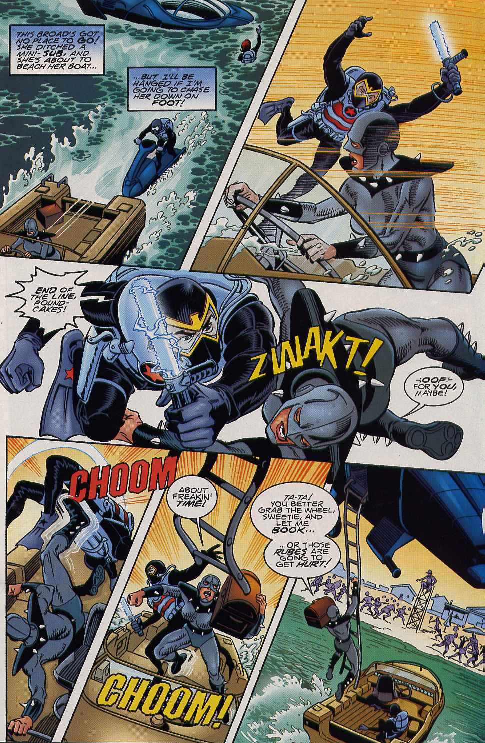 Read online USAgent comic -  Issue #2 - 11