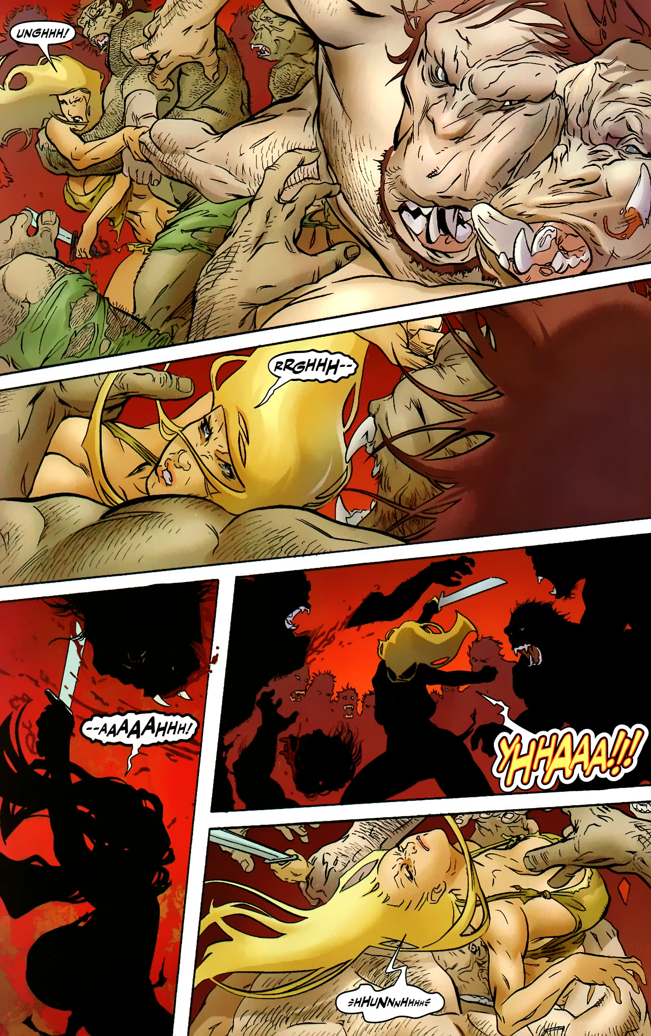 Read online Shanna the She-Devil: Survival of the Fittest comic -  Issue #2 - 15