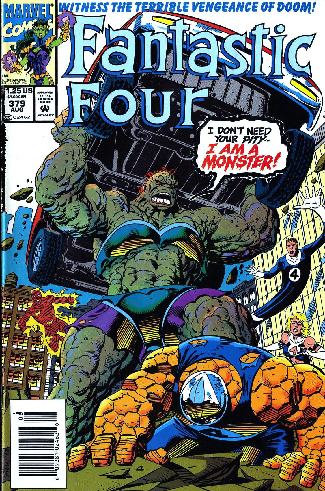 Read online Fantastic Four (1961) comic -  Issue #379 - 1
