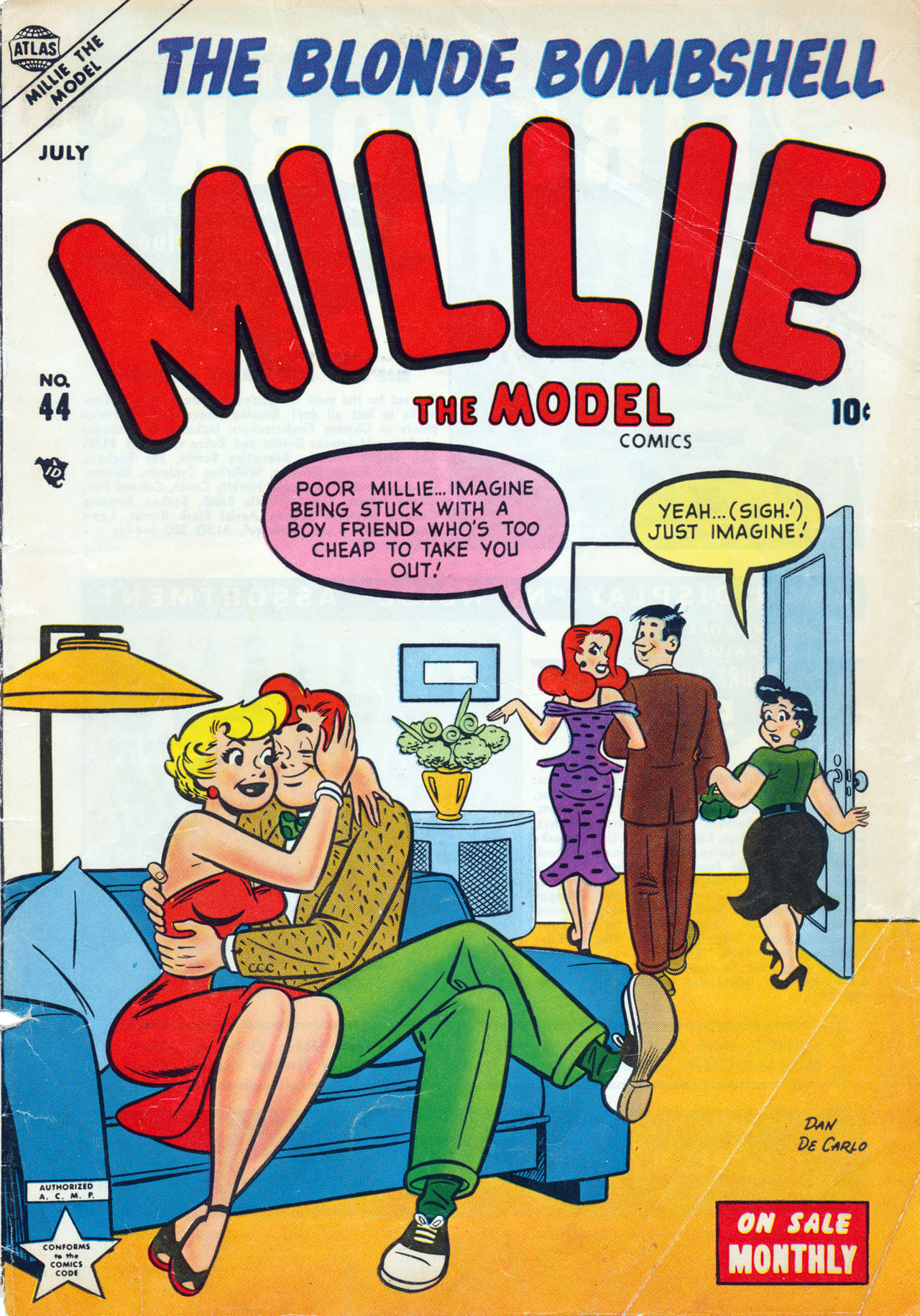 Read online Millie the Model comic -  Issue #44 - 1