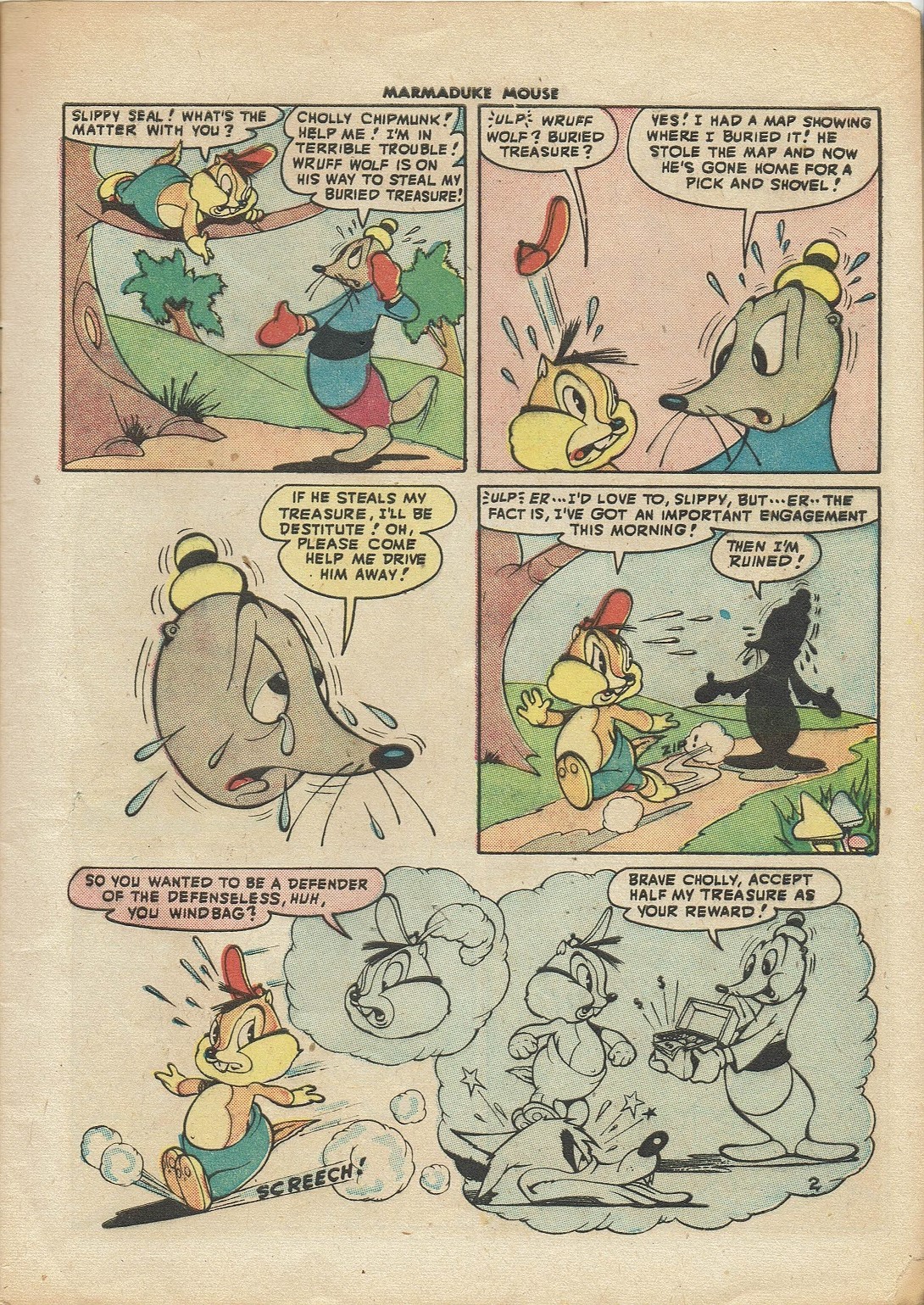 Read online Marmaduke Mouse comic -  Issue #7 - 11