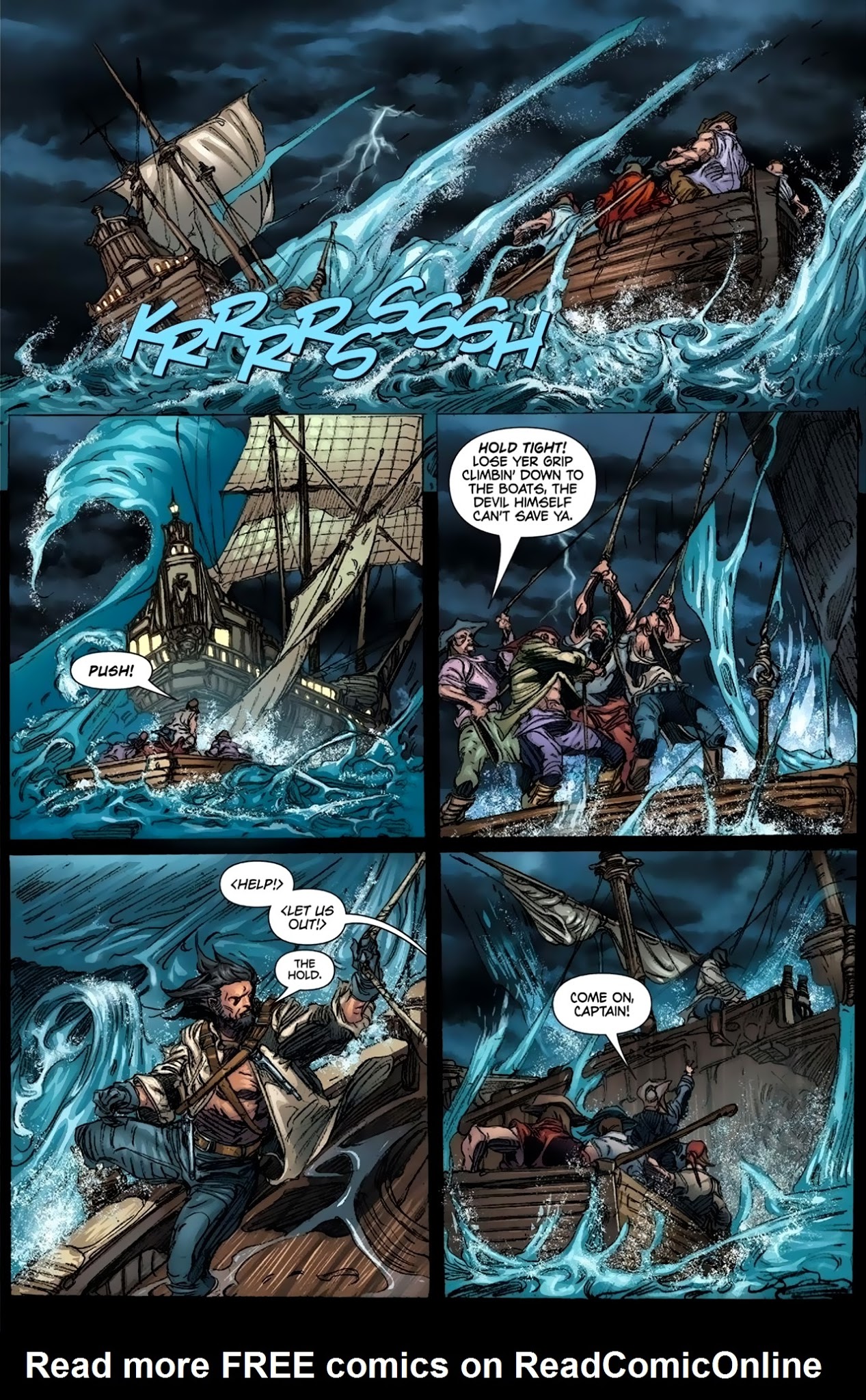 Read online Blackbeard: Legend of the Pyrate King comic -  Issue #4 - 11