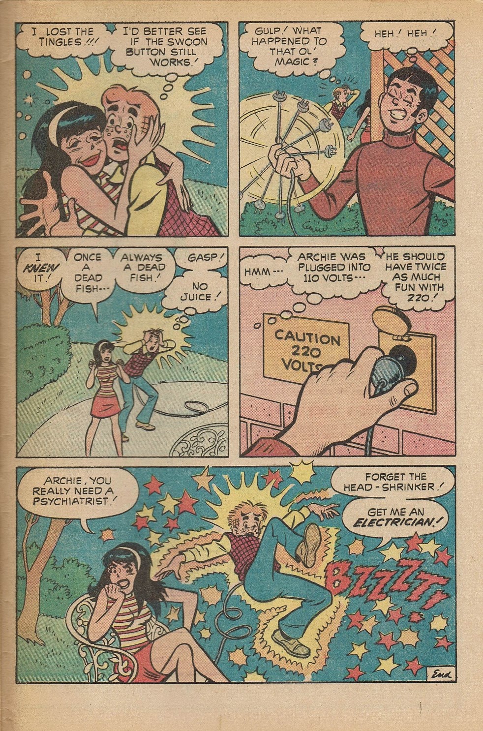 Read online Reggie and Me (1966) comic -  Issue #57 - 48