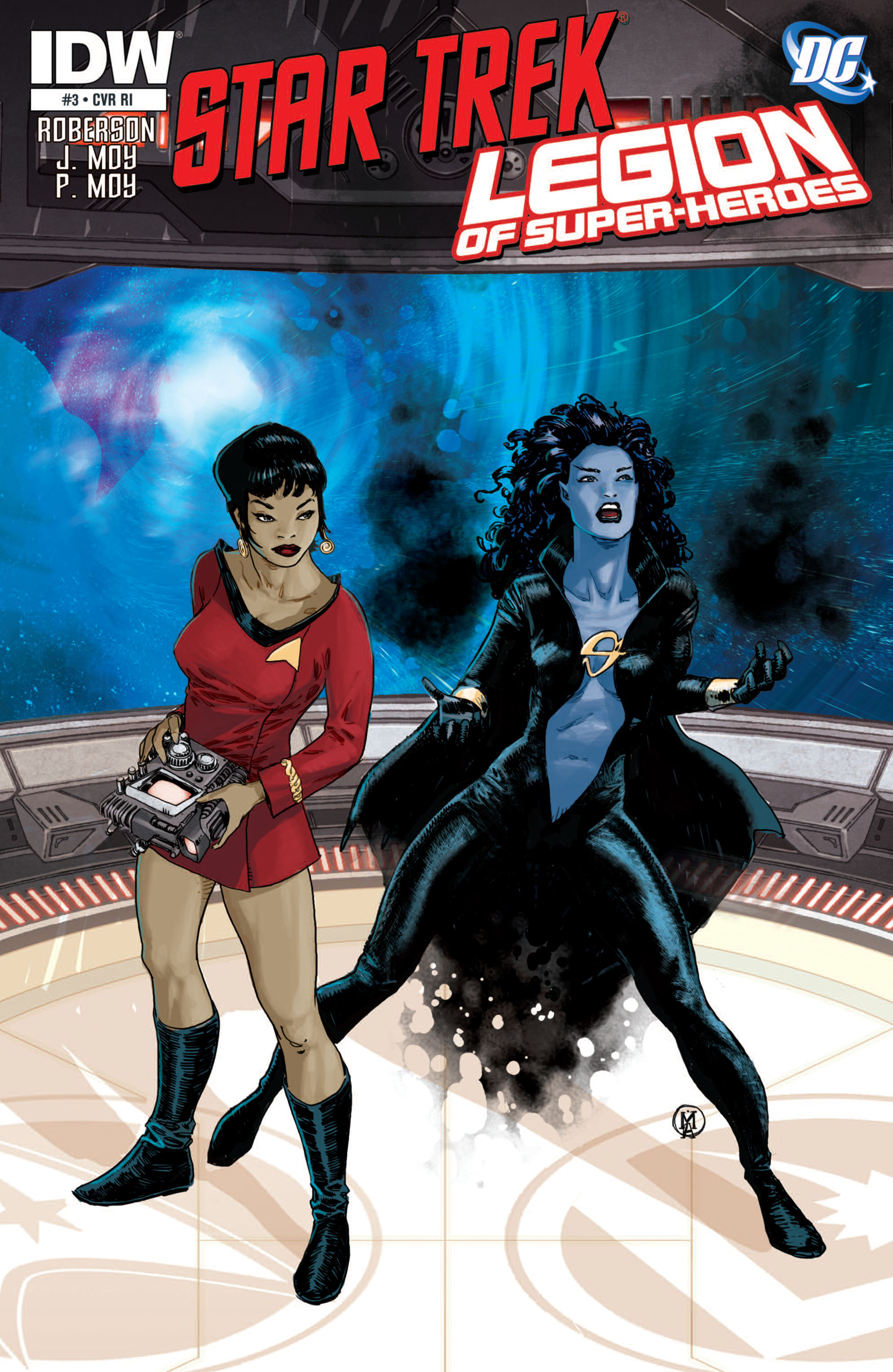 Read online Star Trek/Legion of Super-Heroes comic -  Issue #3 - 3