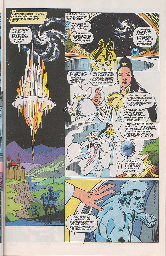 Read online Excalibur (1988) comic -  Issue #65 - 8