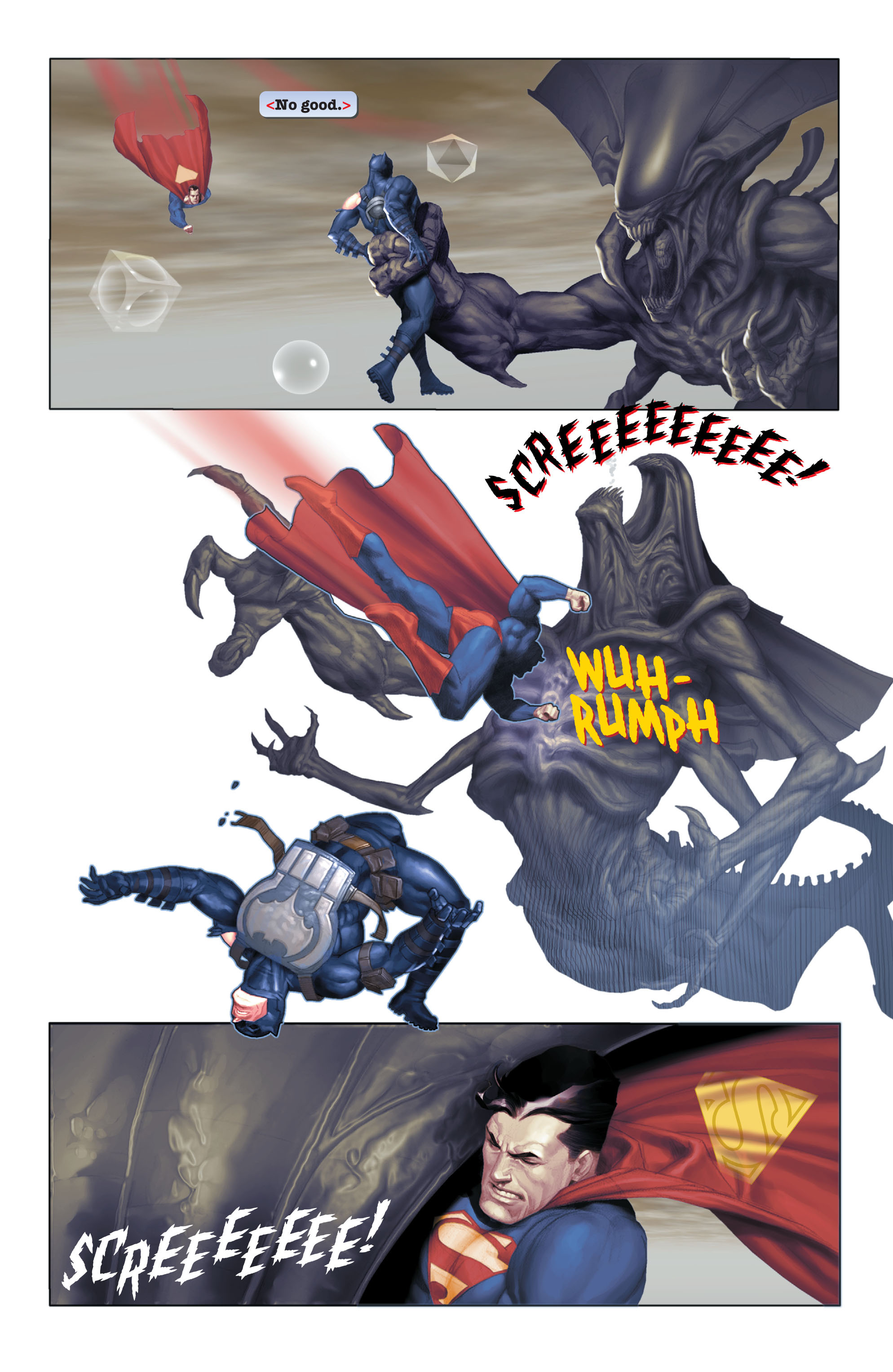 Read online Superman and Batman Vs. Aliens and Predator comic -  Issue #2 - 33