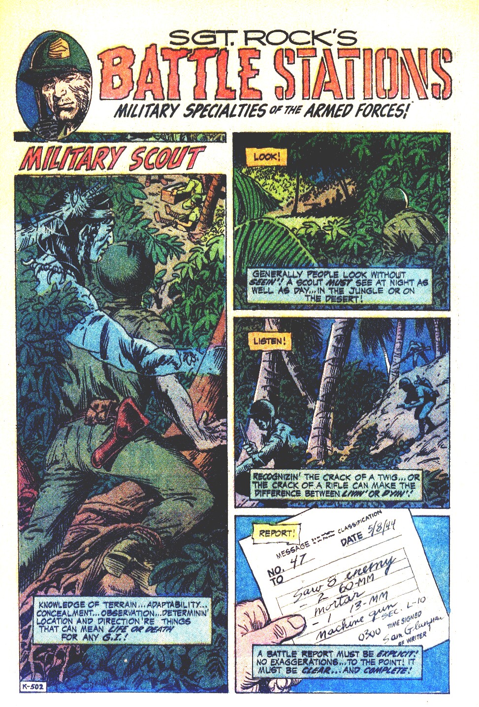 Read online Our Army at War (1952) comic -  Issue #230 - 21