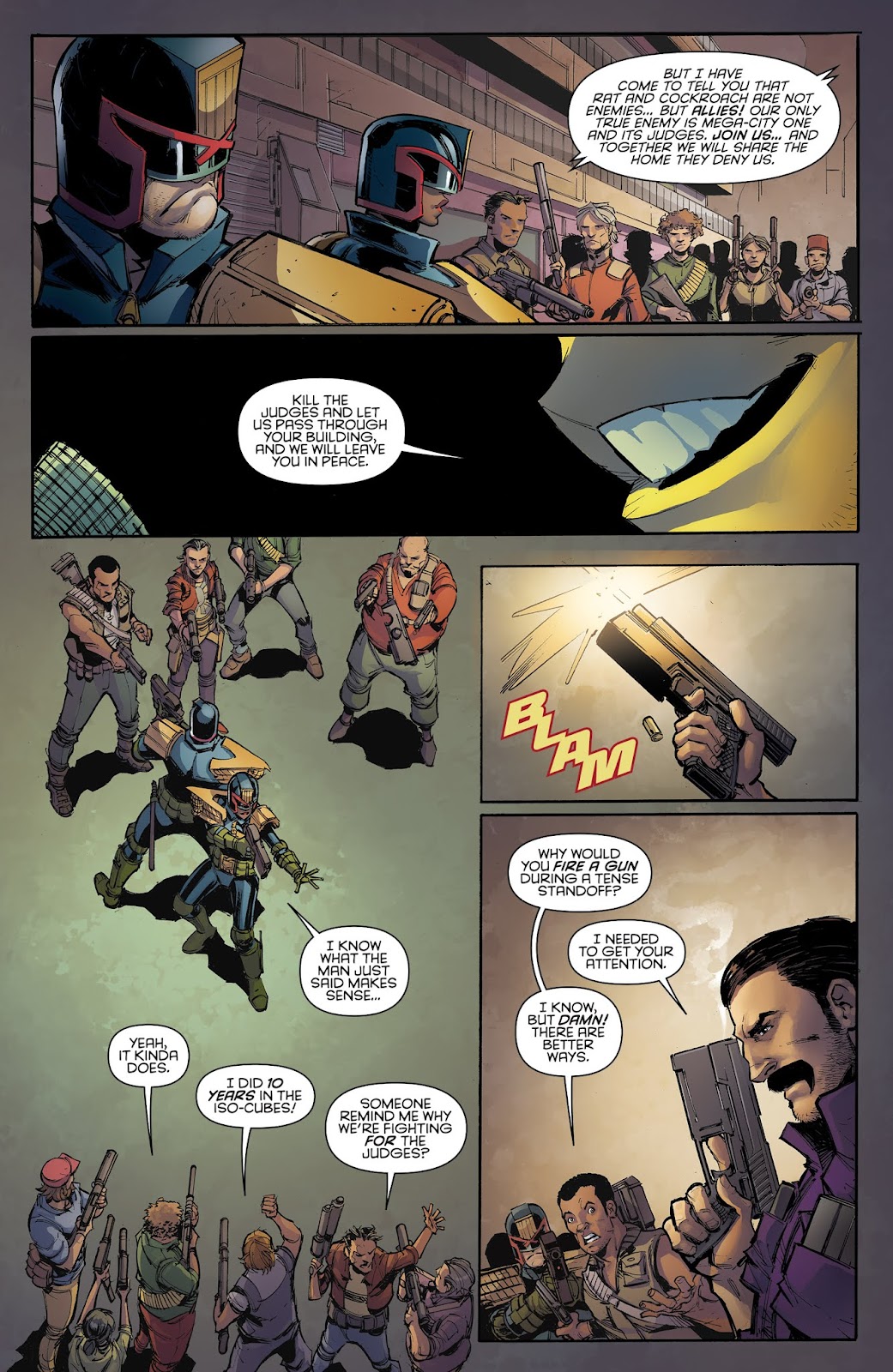 Judge Dredd: Under Siege issue 3 - Page 16