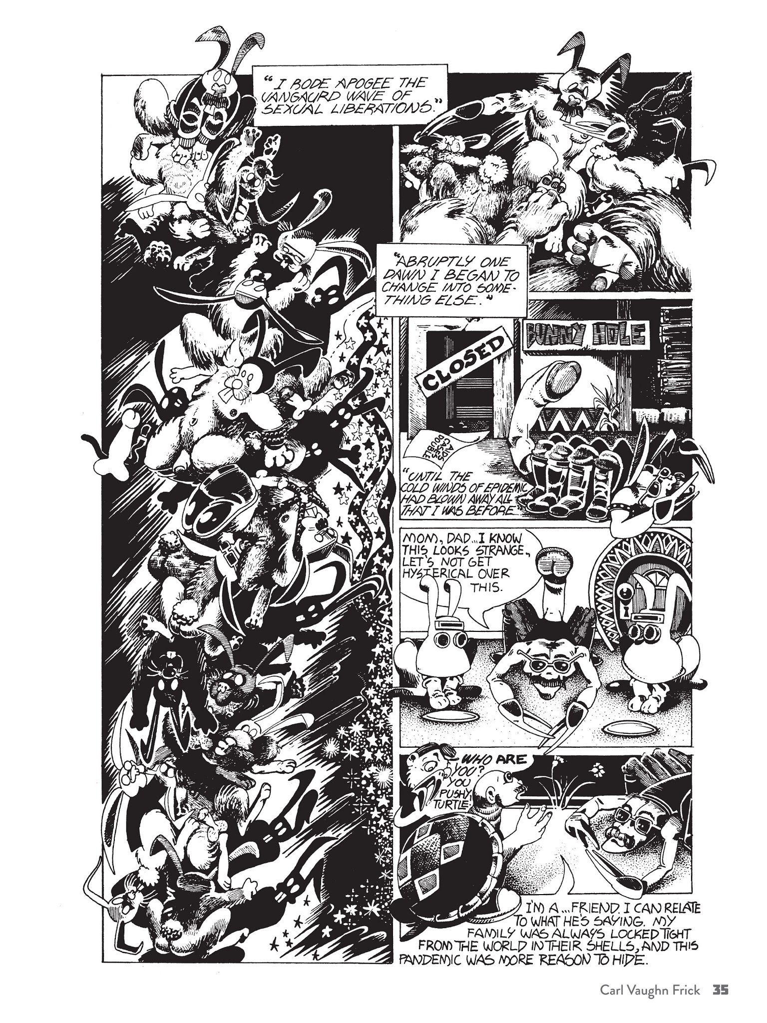 Read online No Straight Lines: Four Decades of Queer Comics comic -  Issue # TPB - 49