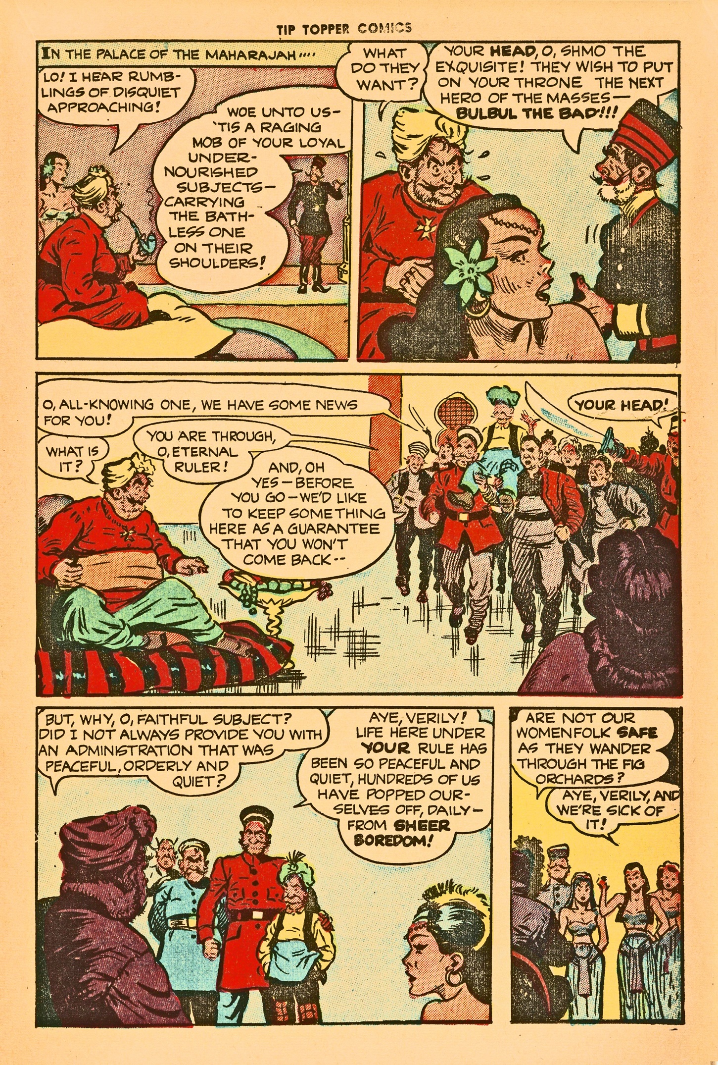 Read online Tip Topper Comics comic -  Issue #1 - 35