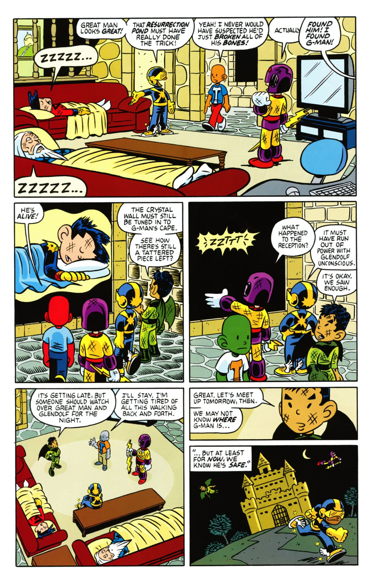 Read online G-Man: Cape Crisis comic -  Issue #4 - 14
