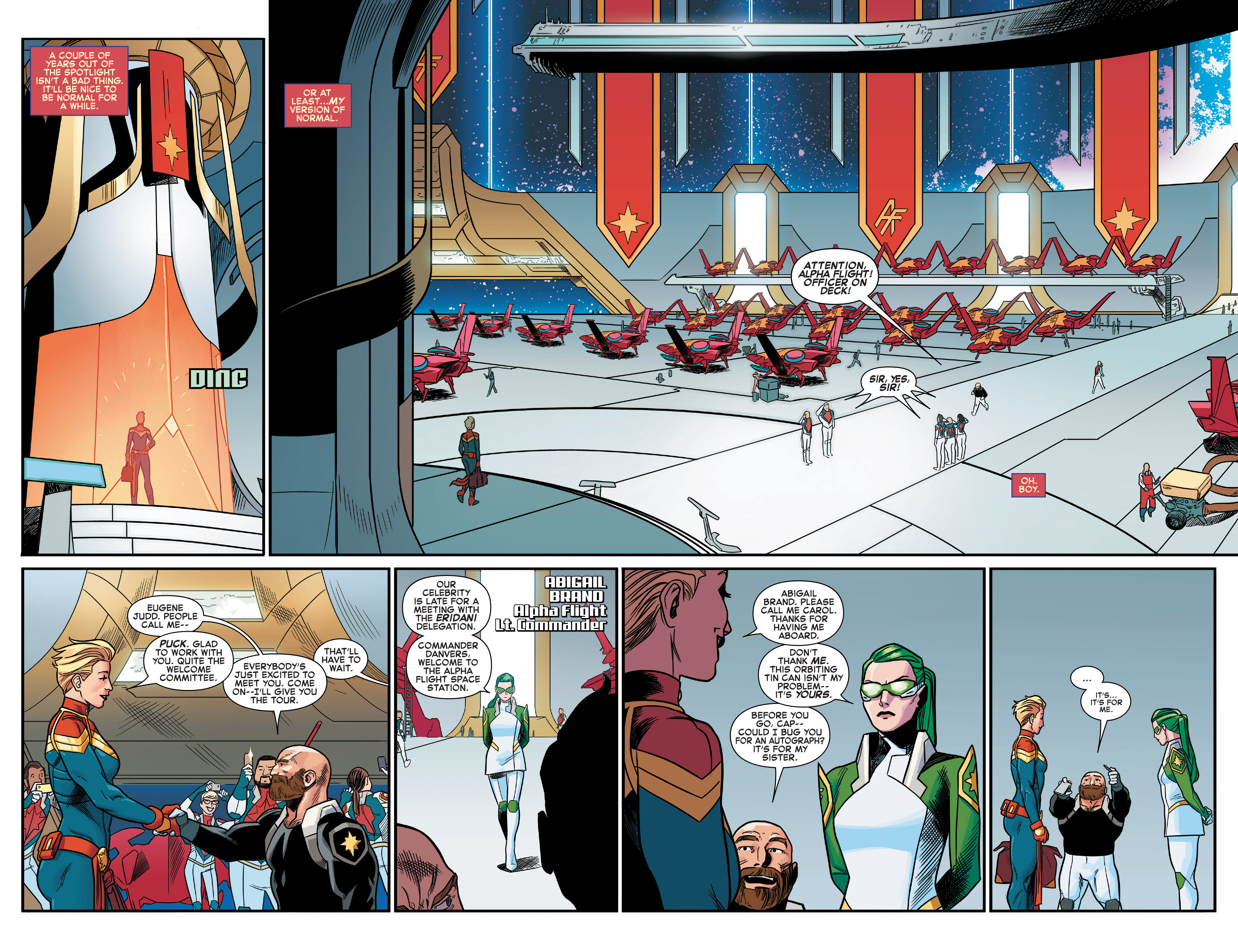 Read online Captain Marvel (2016) comic -  Issue #1 - 10